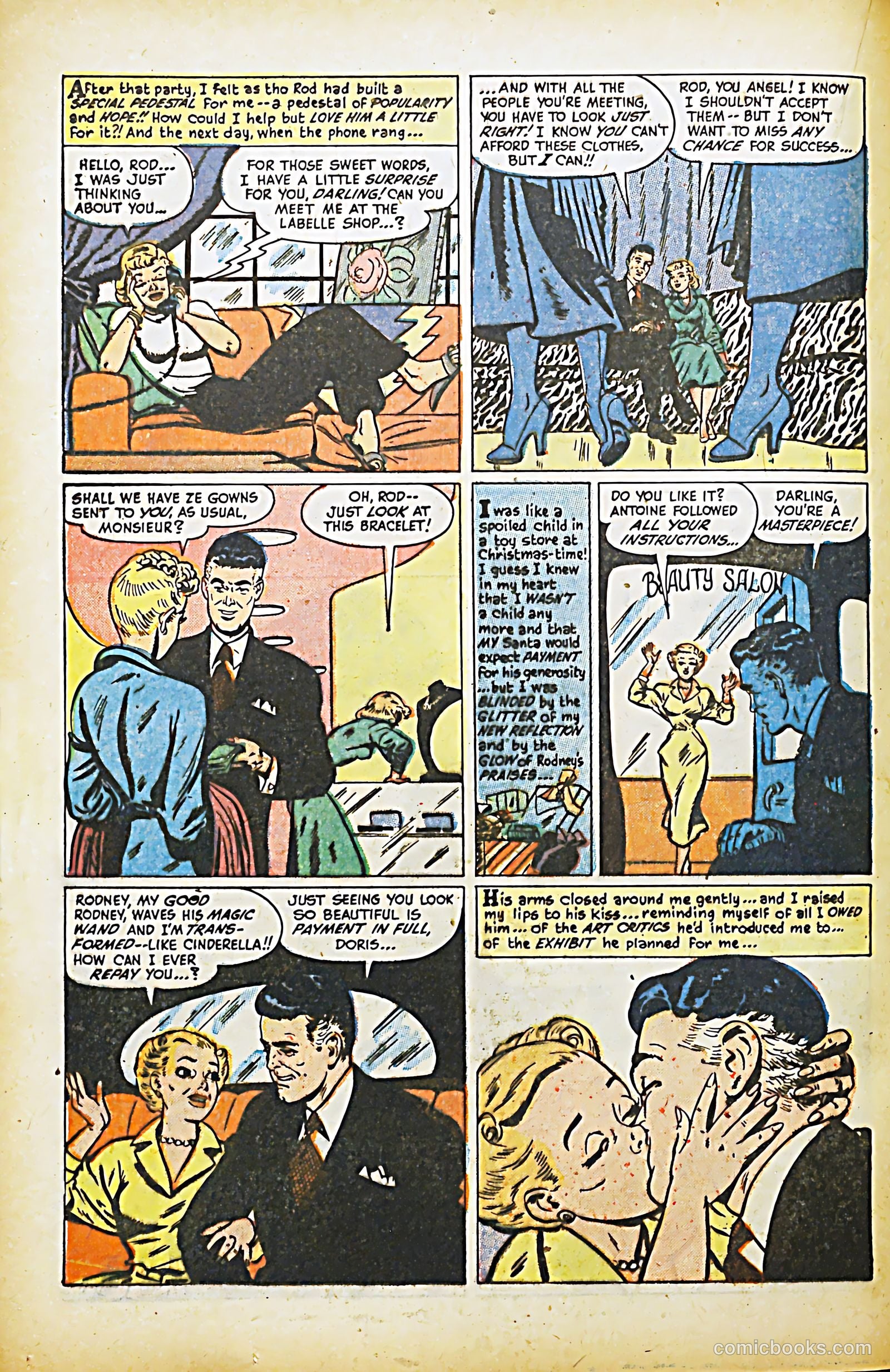 Love Illustrated #32 (1955) — page 24 of 36