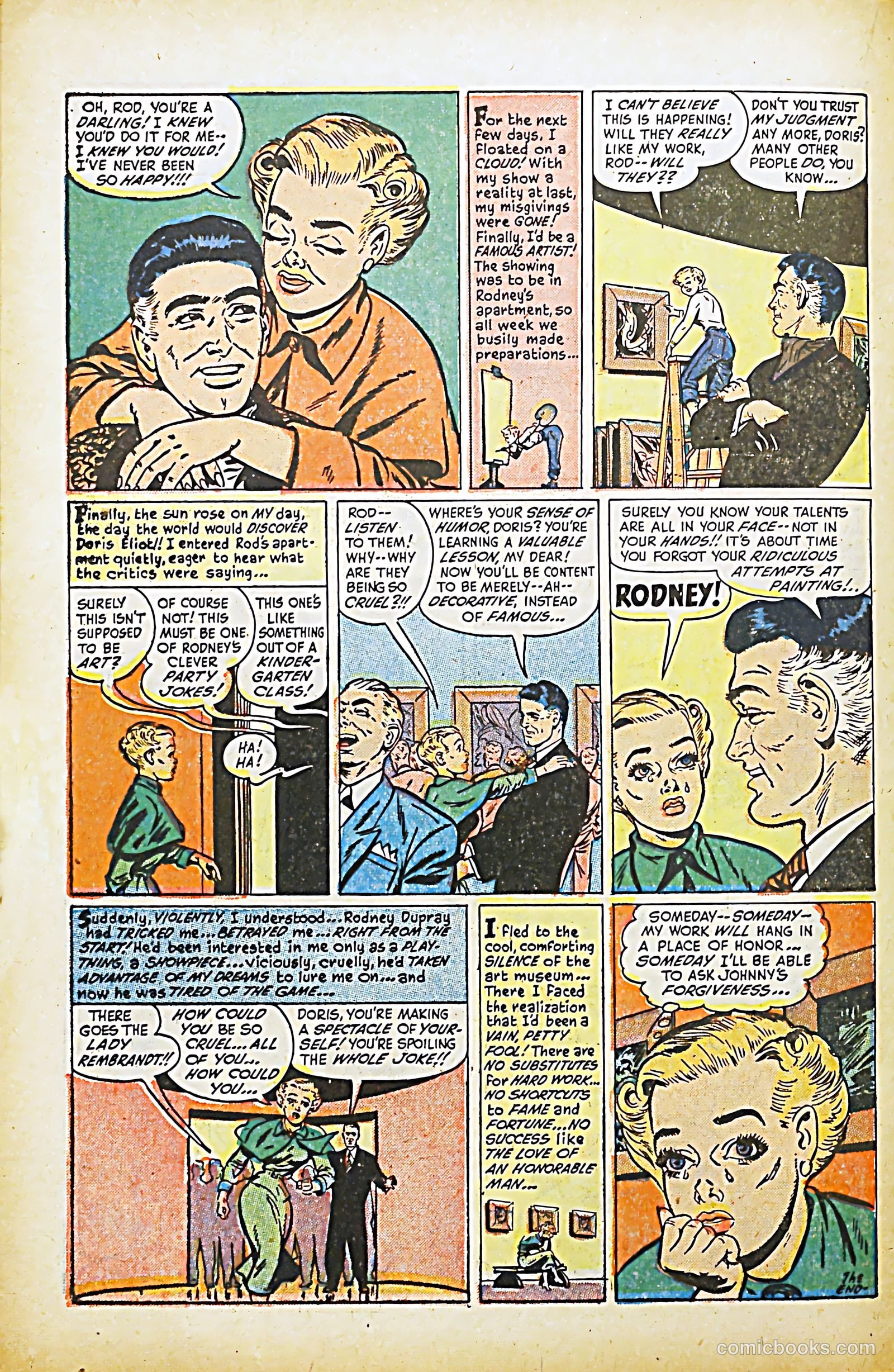 Love Illustrated #32 (1955) — page 26 of 36
