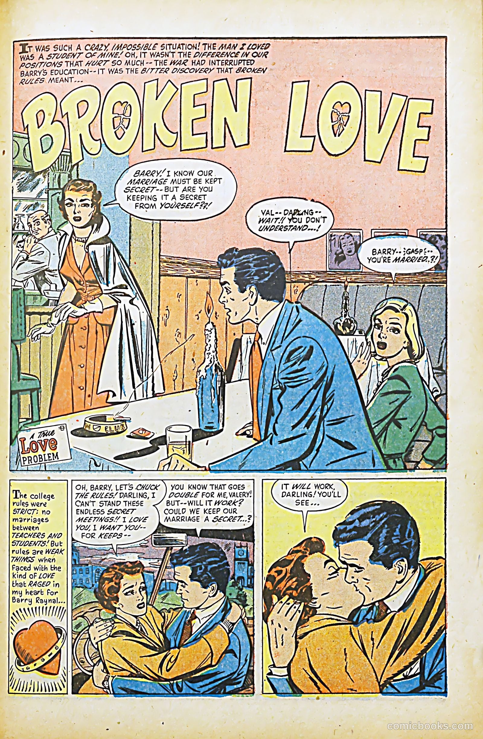 Love Illustrated #32 (1955) — page 27 of 36