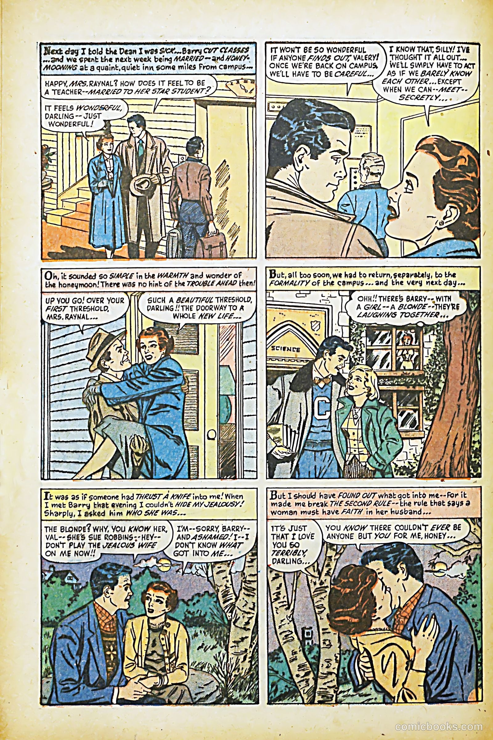 Love Illustrated #32 (1955) — page 28 of 36