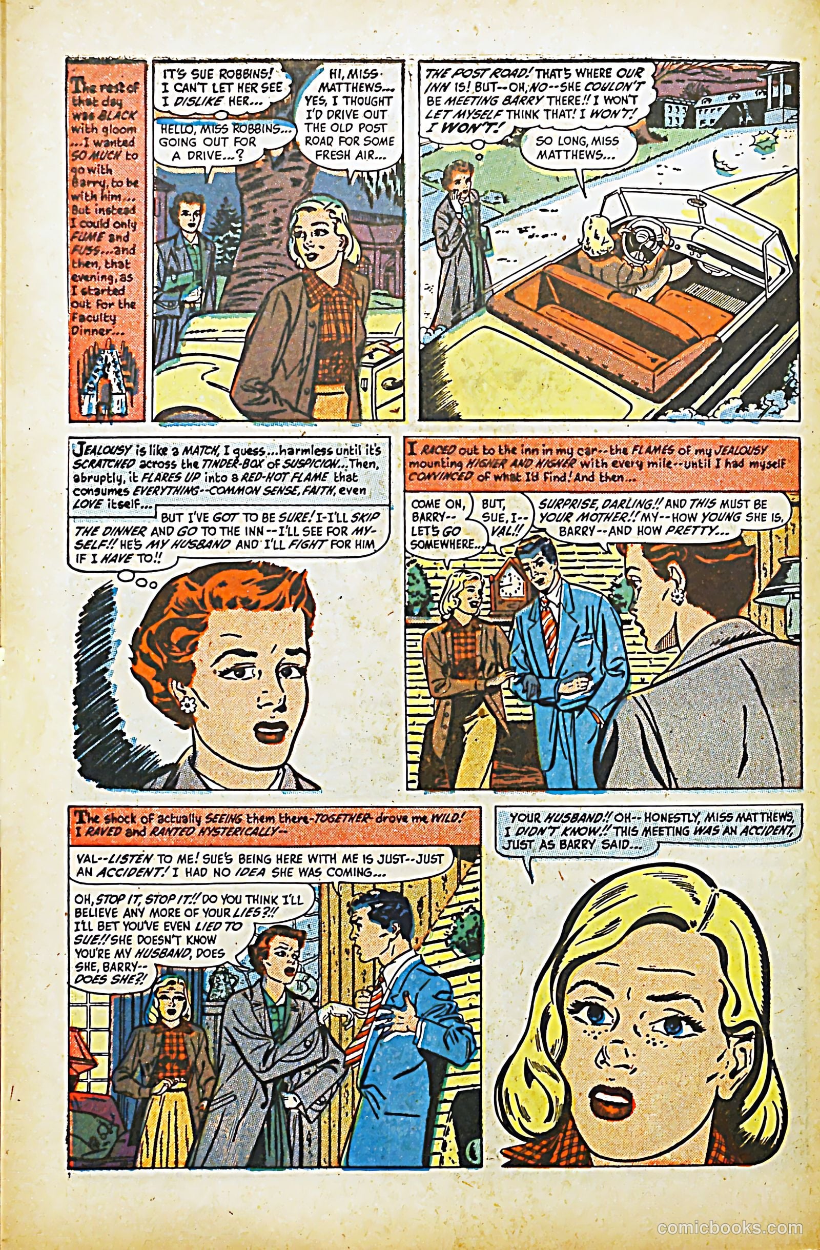 Love Illustrated #32 (1955) — page 30 of 36