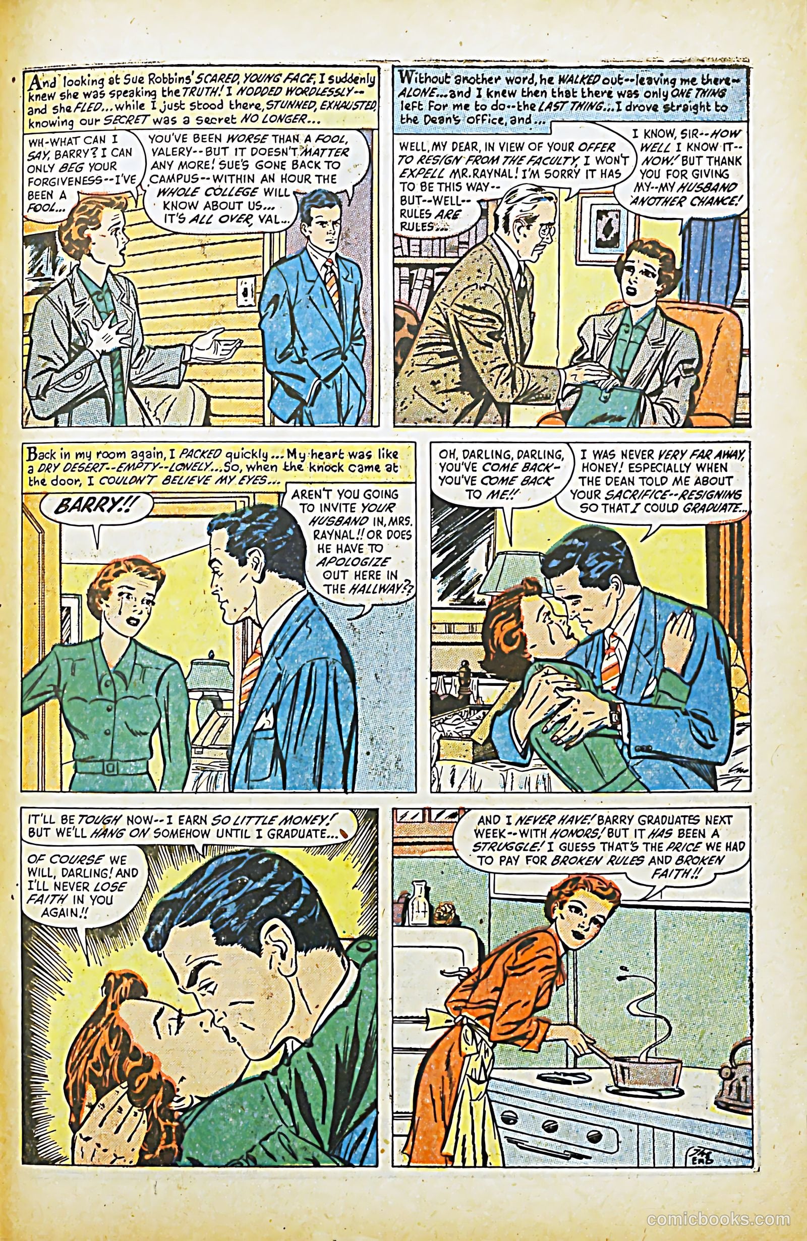 Love Illustrated #32 (1955) — page 31 of 36