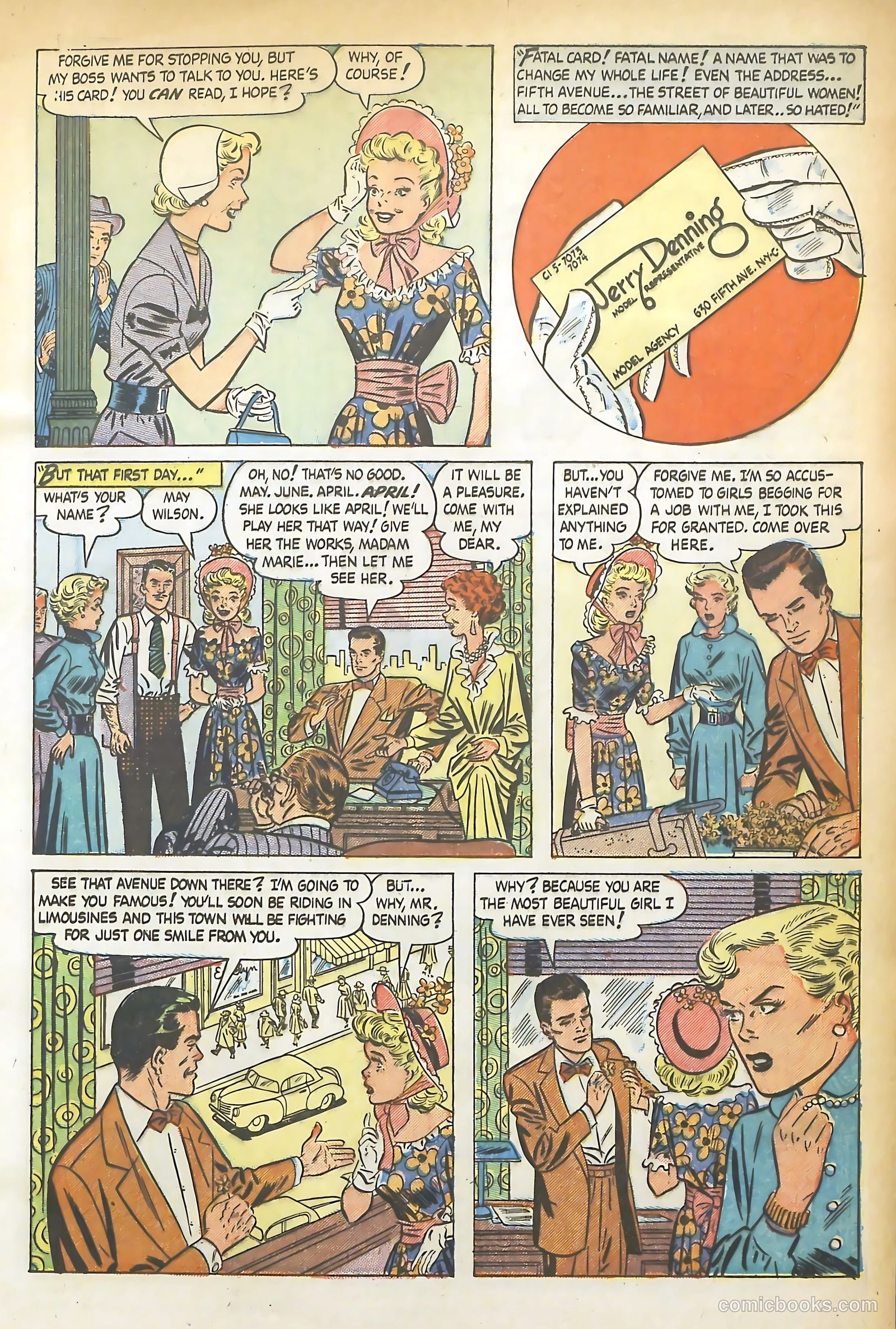 Love Illustrated #33 (1955) — page 6 of 37