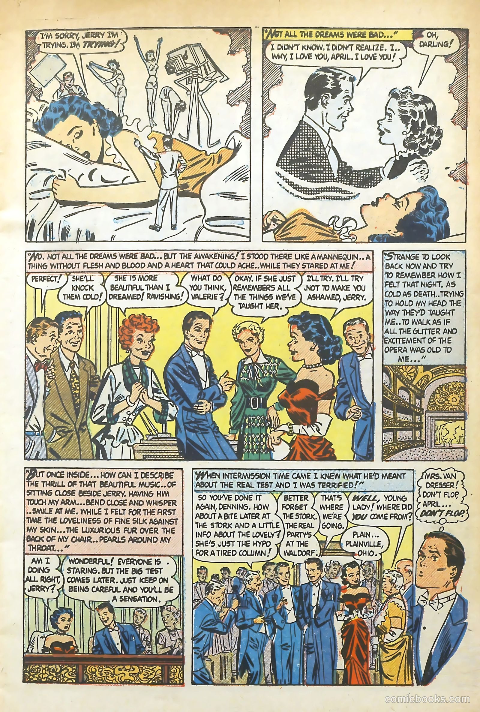 Love Illustrated #33 (1955) — page 8 of 37