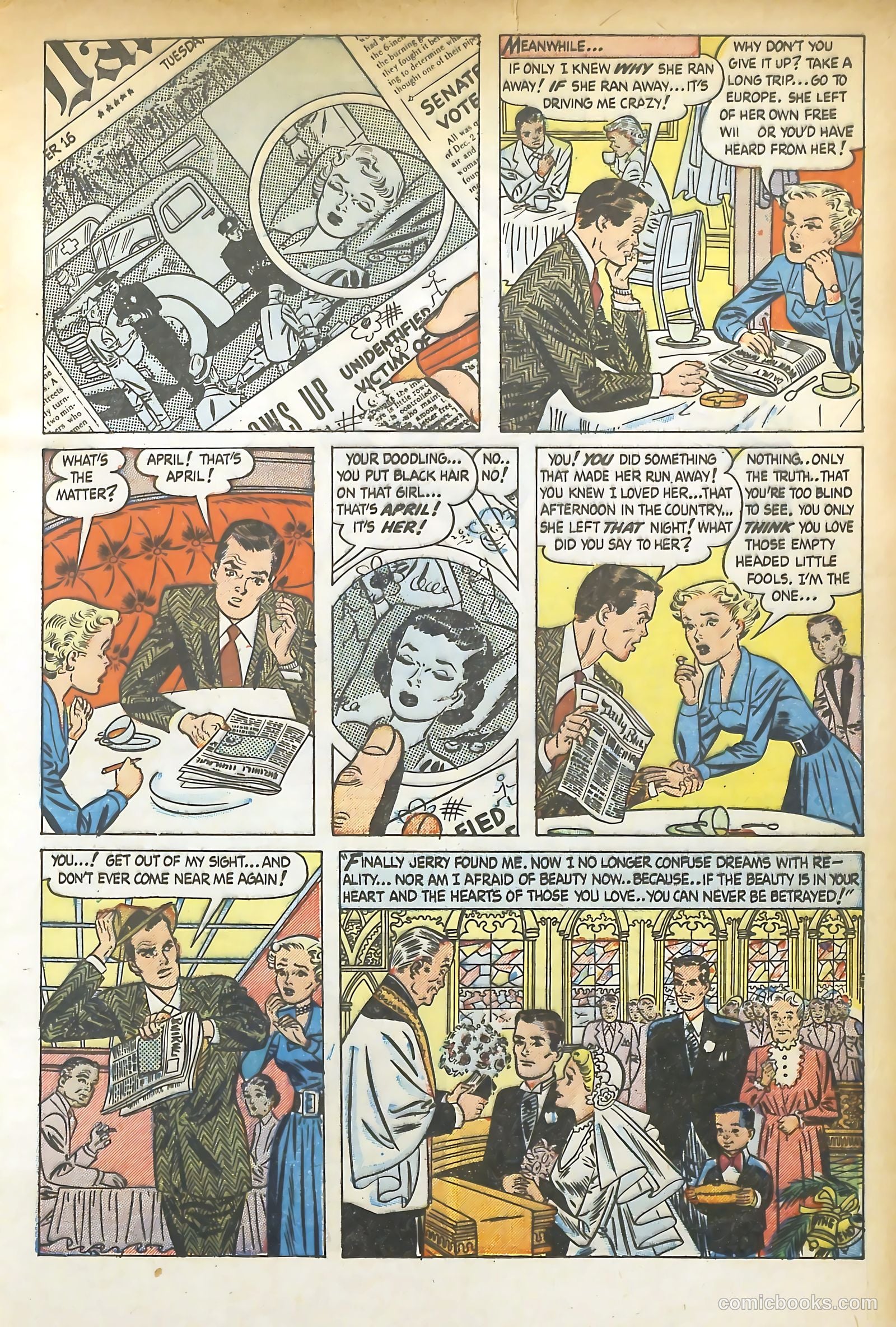 Love Illustrated #33 (1955) — page 14 of 37