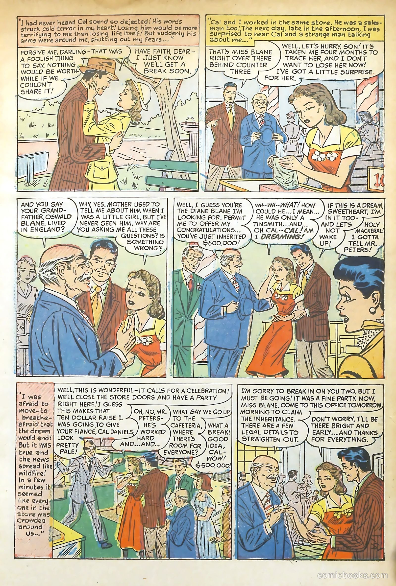 Love Illustrated #33 (1955) — page 16 of 37