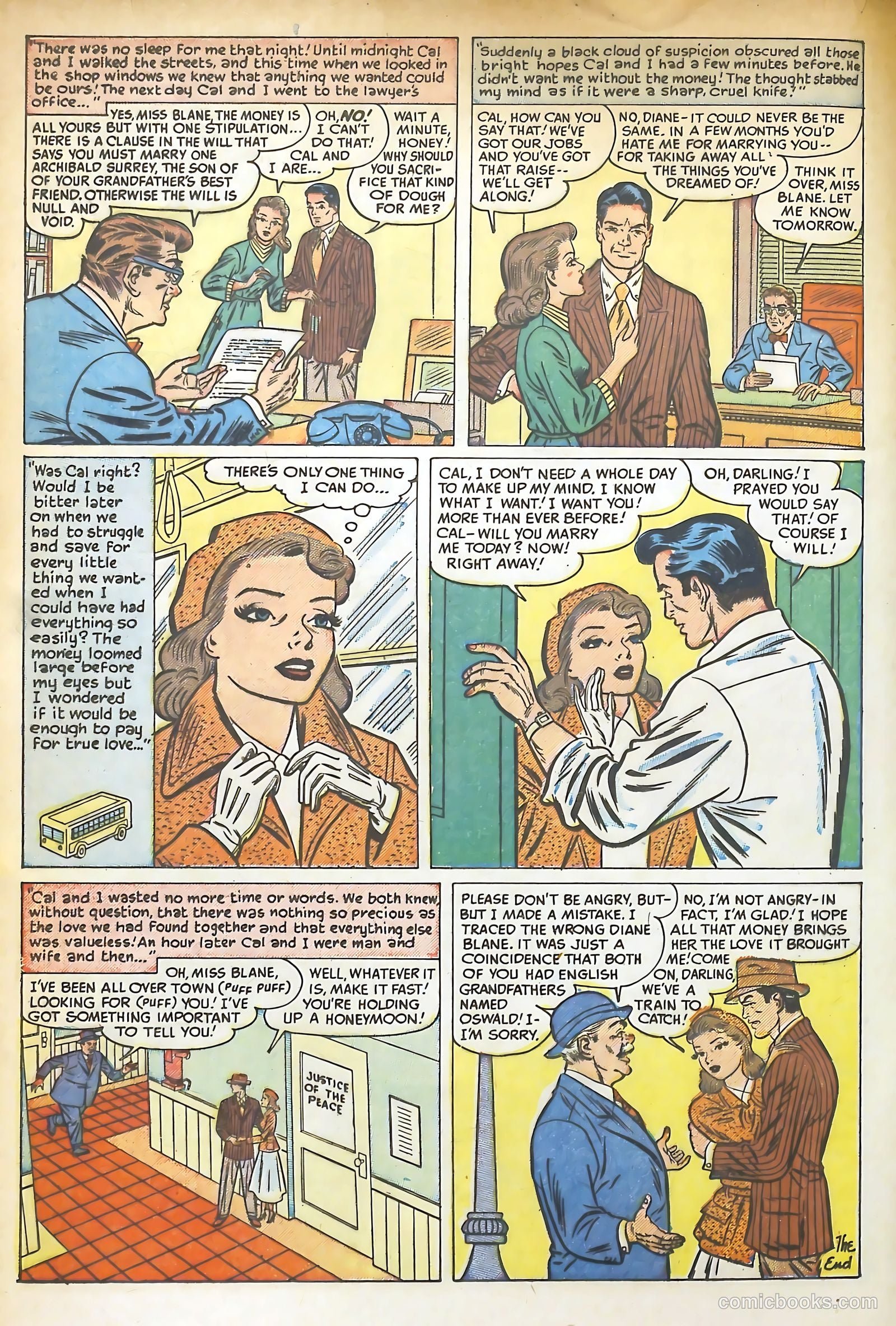 Love Illustrated #33 (1955) — page 17 of 37