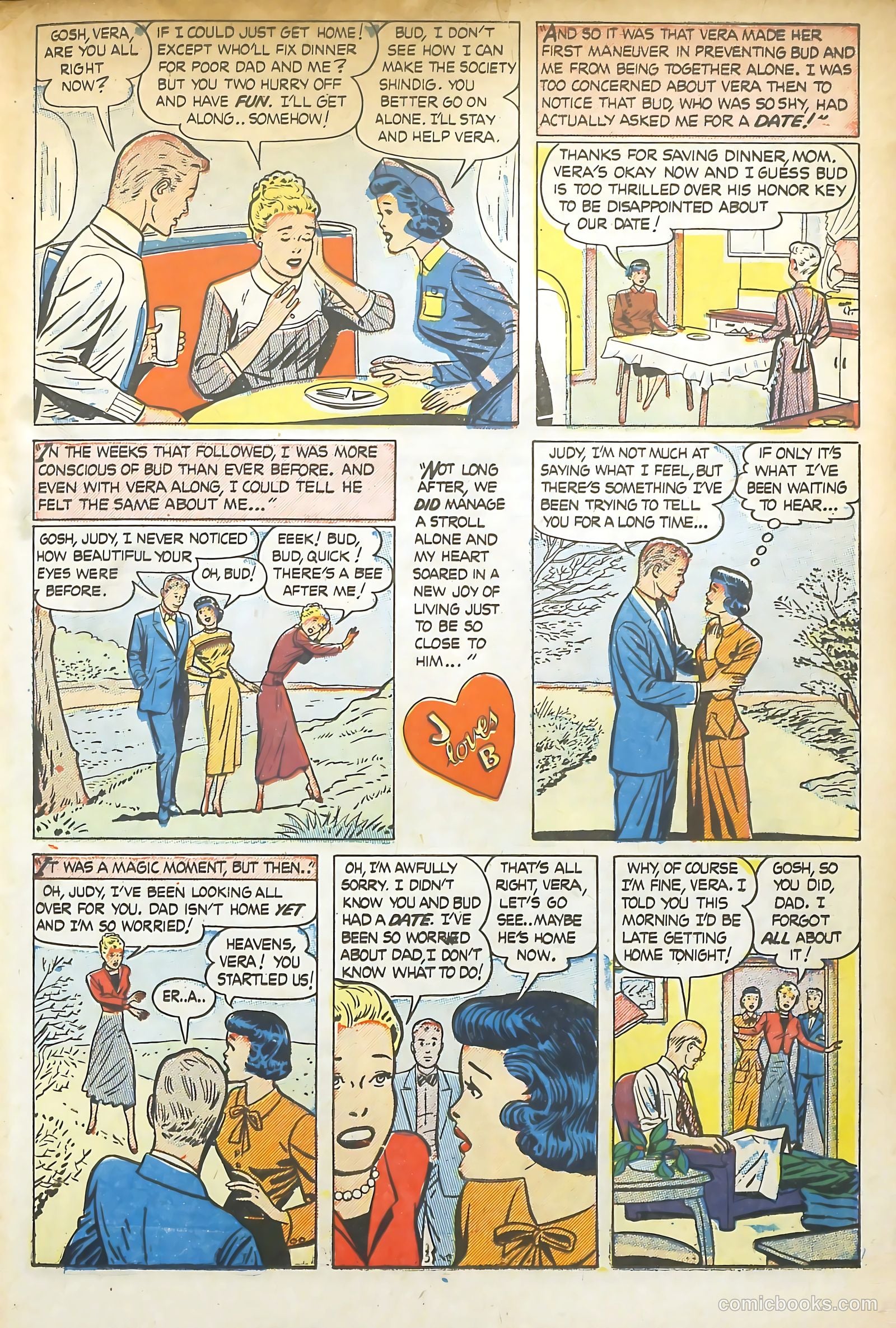 Love Illustrated #33 (1955) — page 24 of 37
