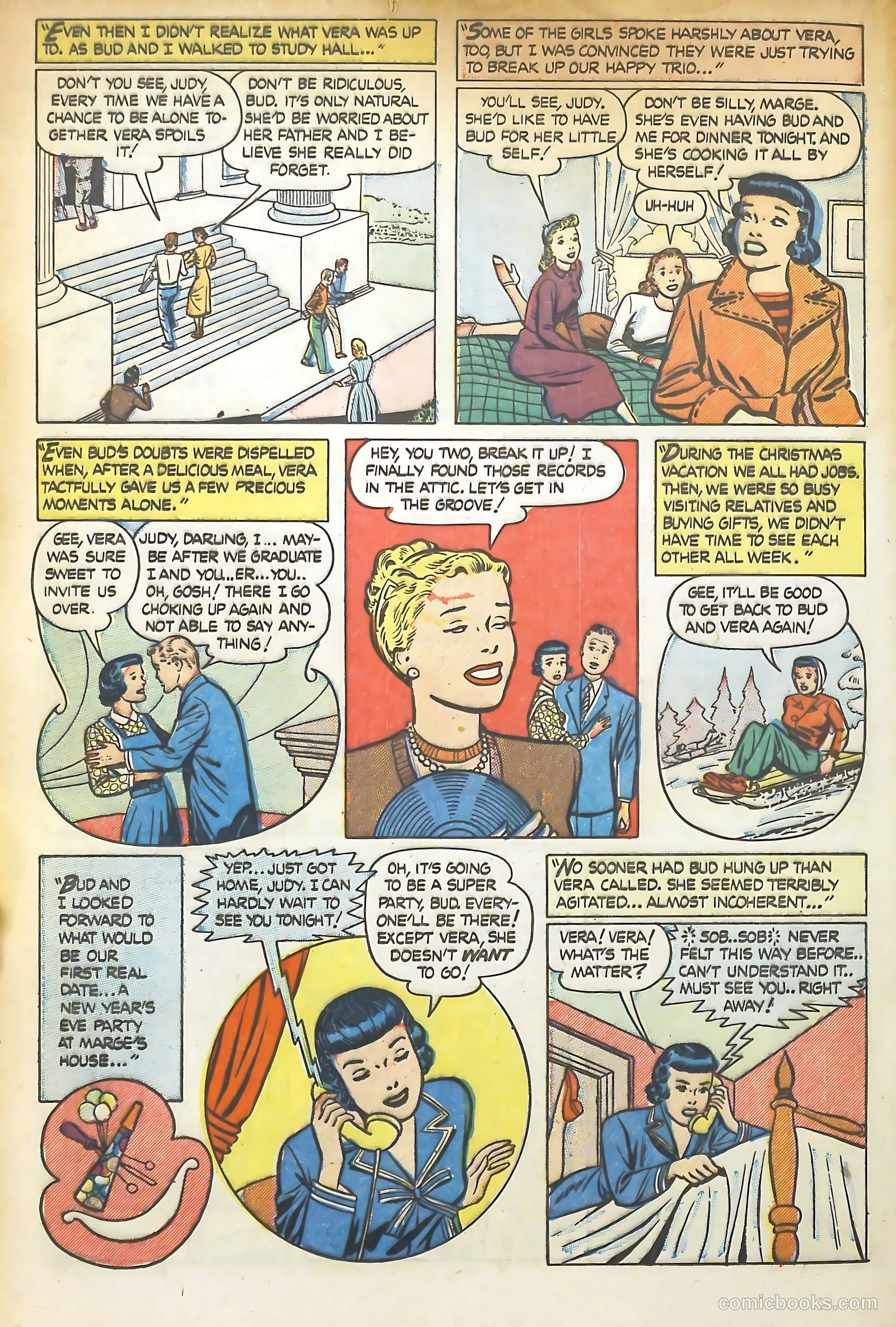 Love Illustrated #33 (1955) — page 25 of 37