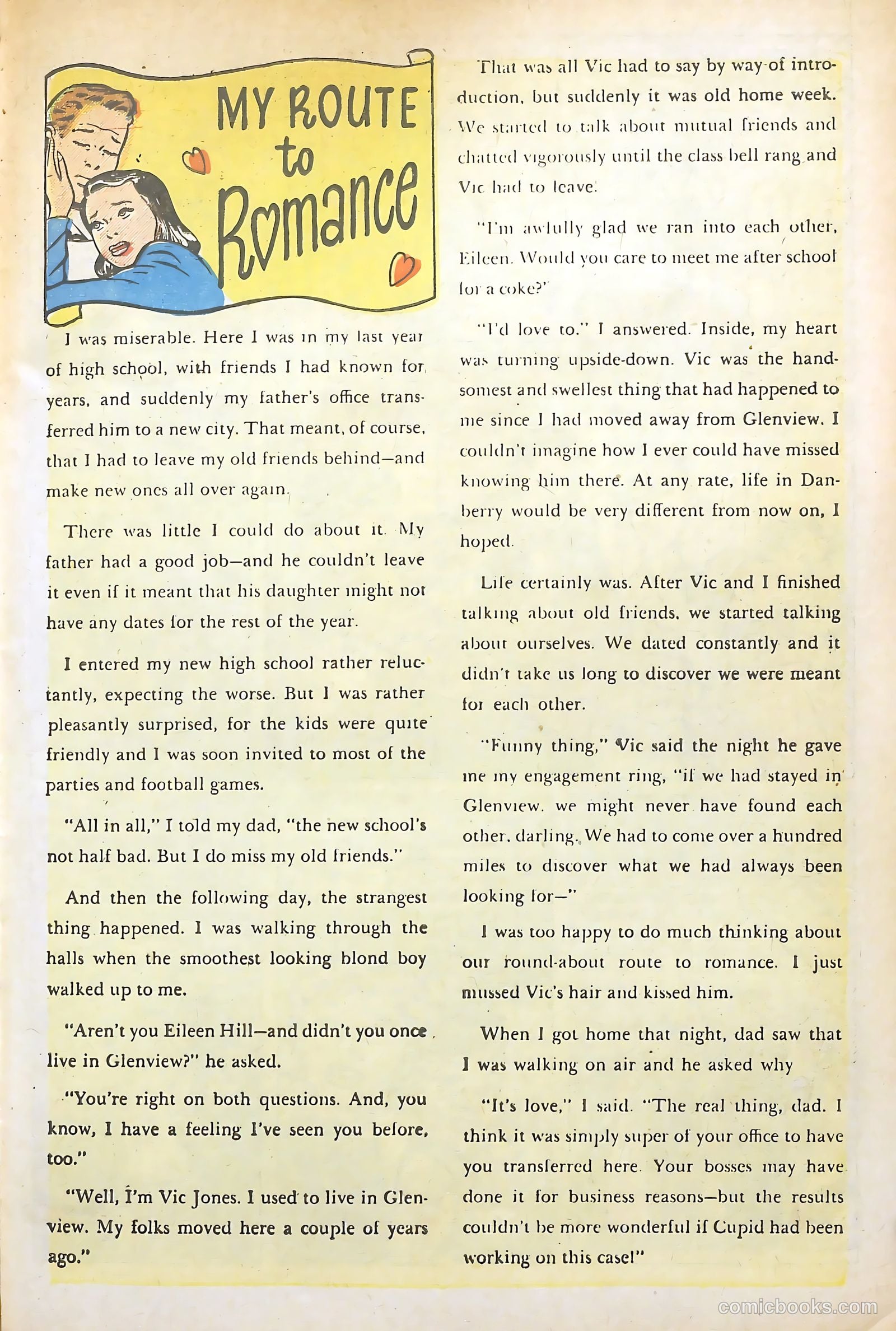 Love Illustrated #33 (1955) — page 28 of 37