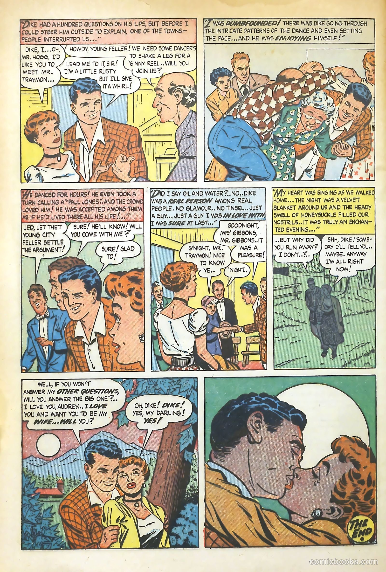 Love Illustrated #33 (1955) — page 33 of 37
