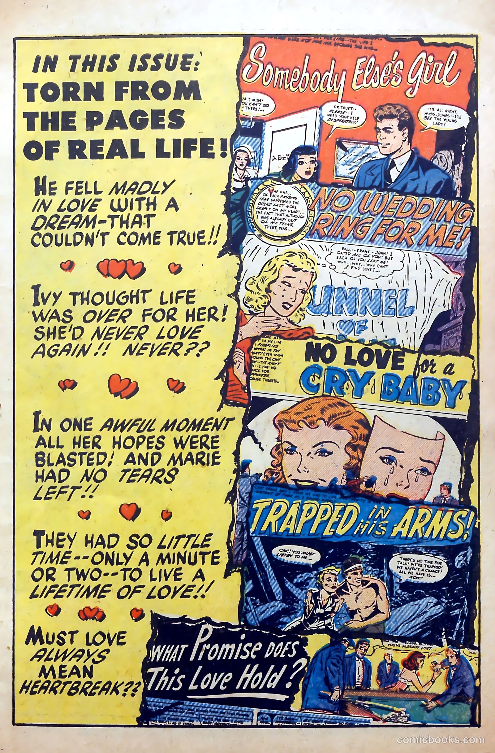 First Love Illustrated #34 (1955) — page 3 of 36