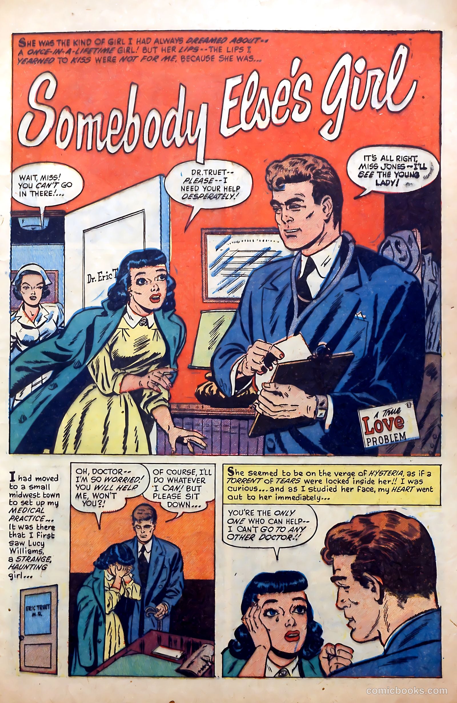 First Love Illustrated #34 (1955) — page 5 of 36