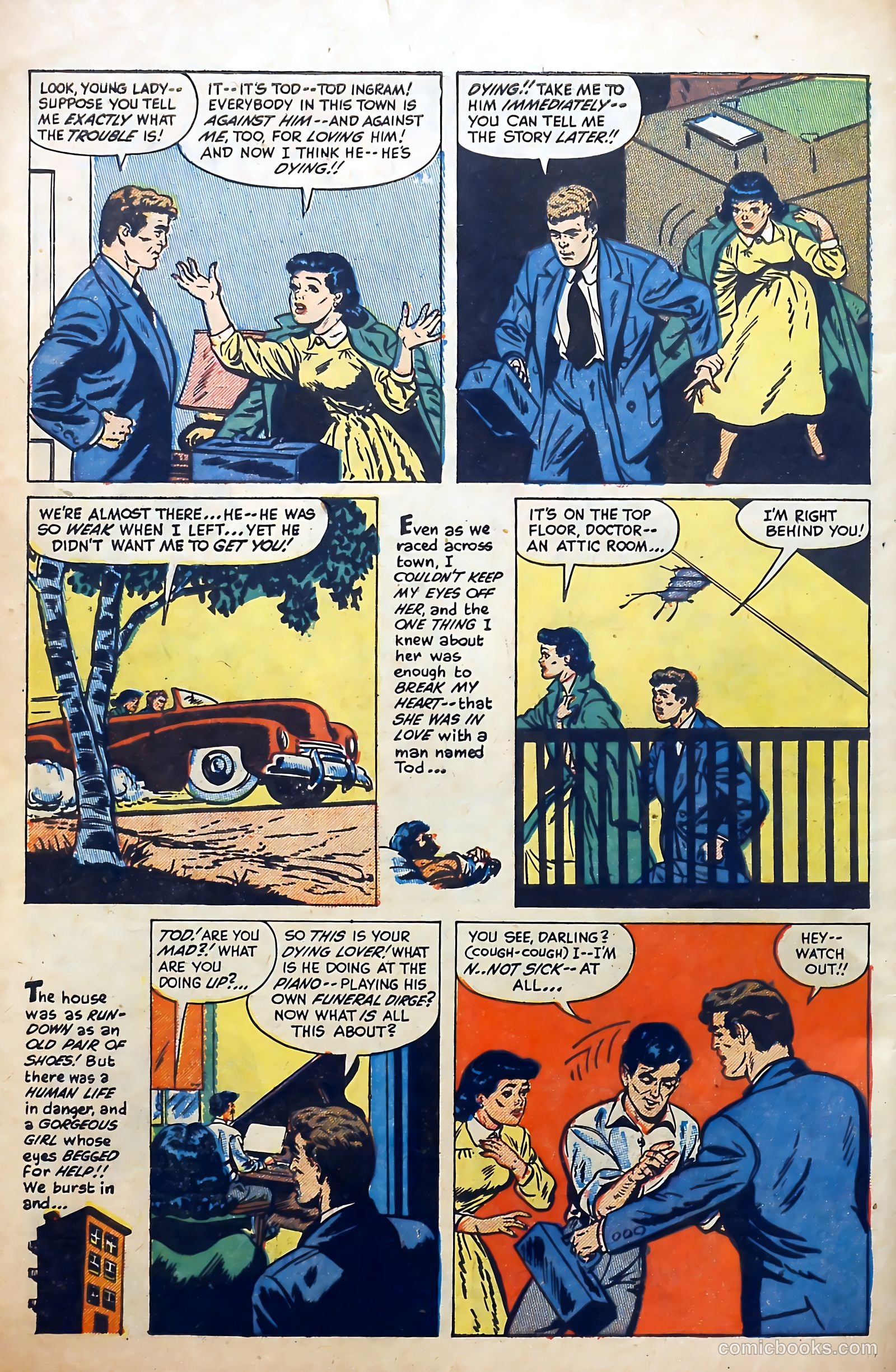 First Love Illustrated #34 (1955) — page 6 of 36