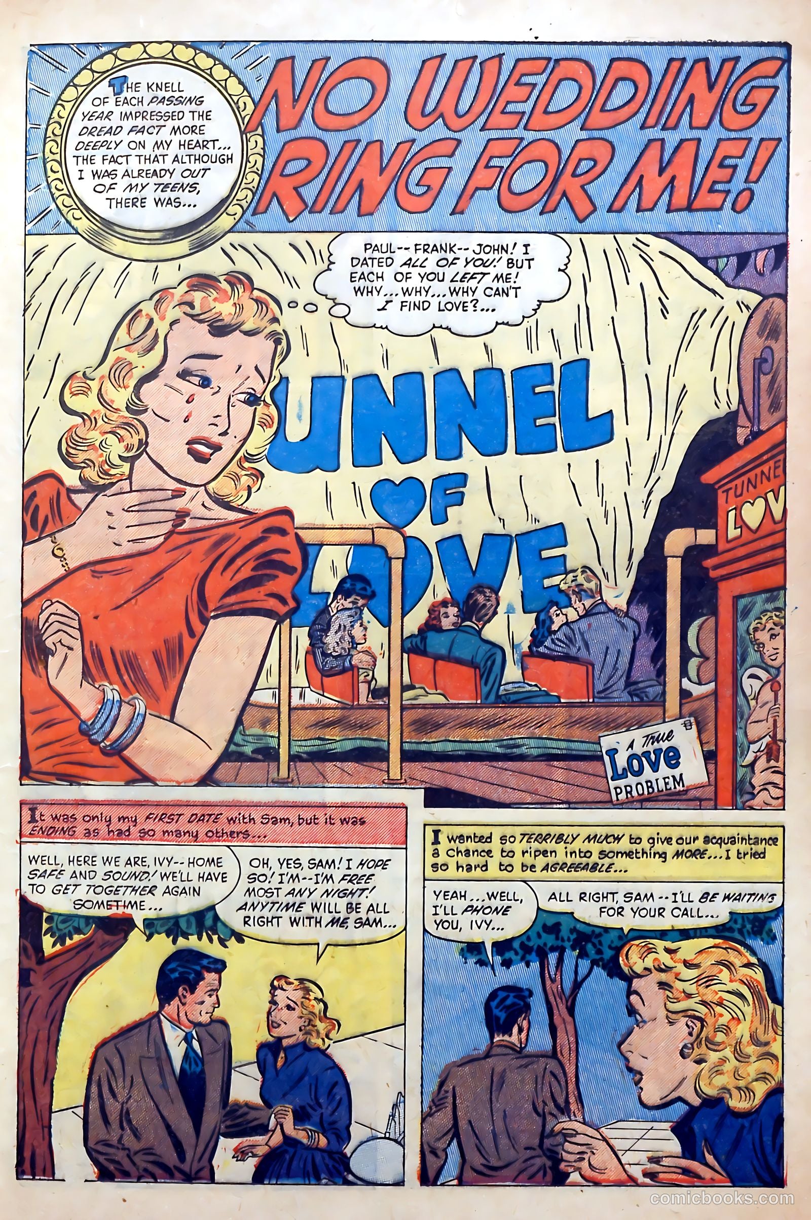 First Love Illustrated #34 (1955) — page 13 of 36