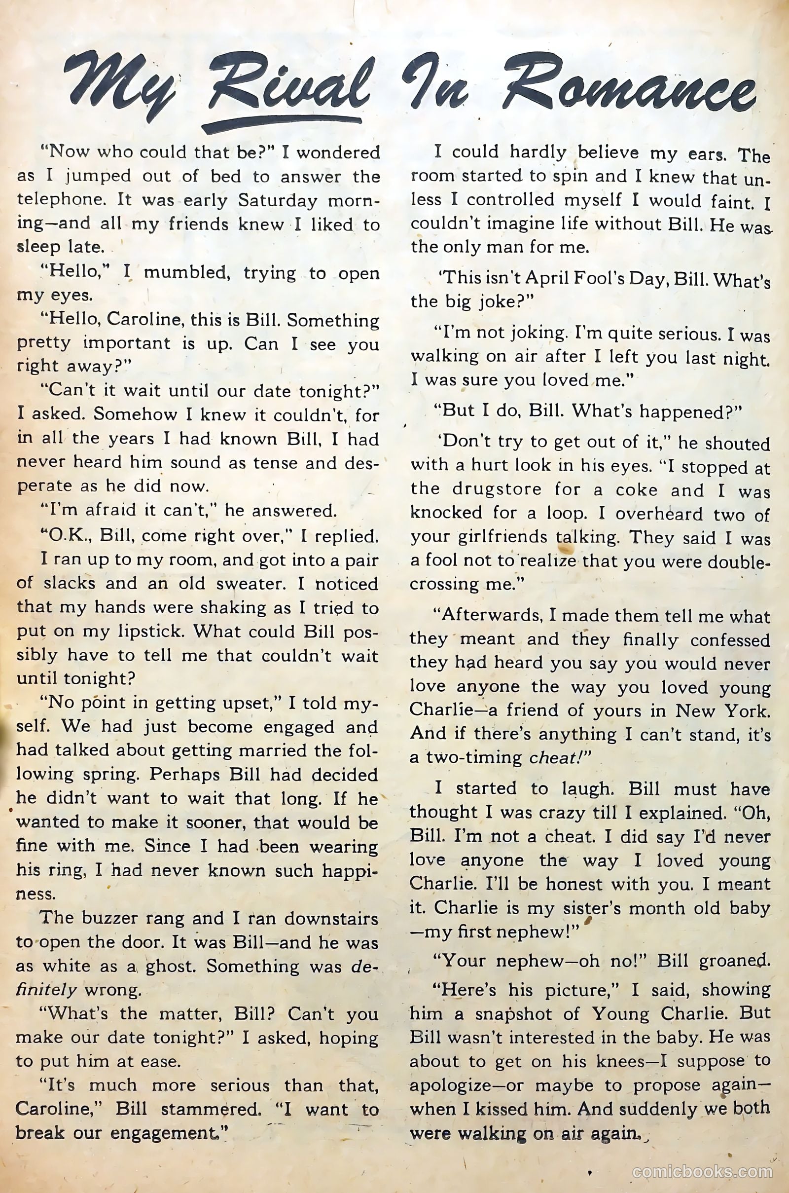 First Love Illustrated #34 (1955) — page 18 of 36