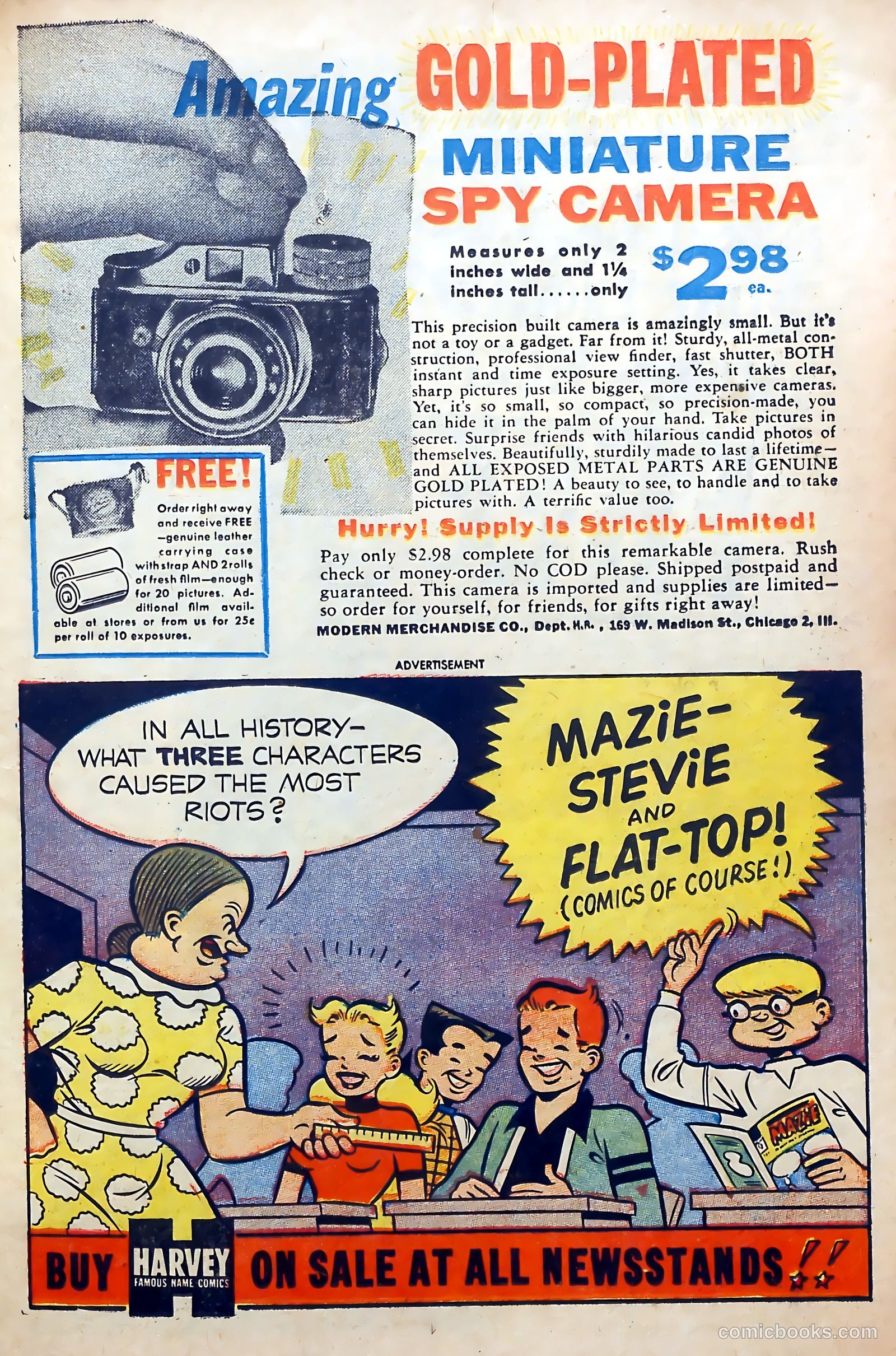 First Love Illustrated #34 (1955) — page 19 of 36