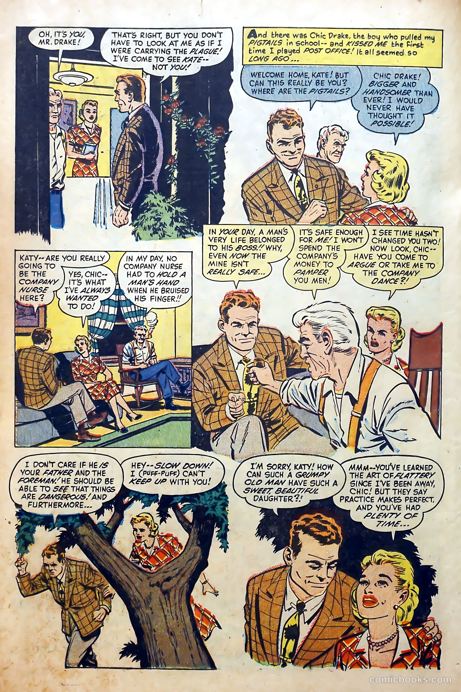 First Love Illustrated #34 (1955) — page 22 of 36