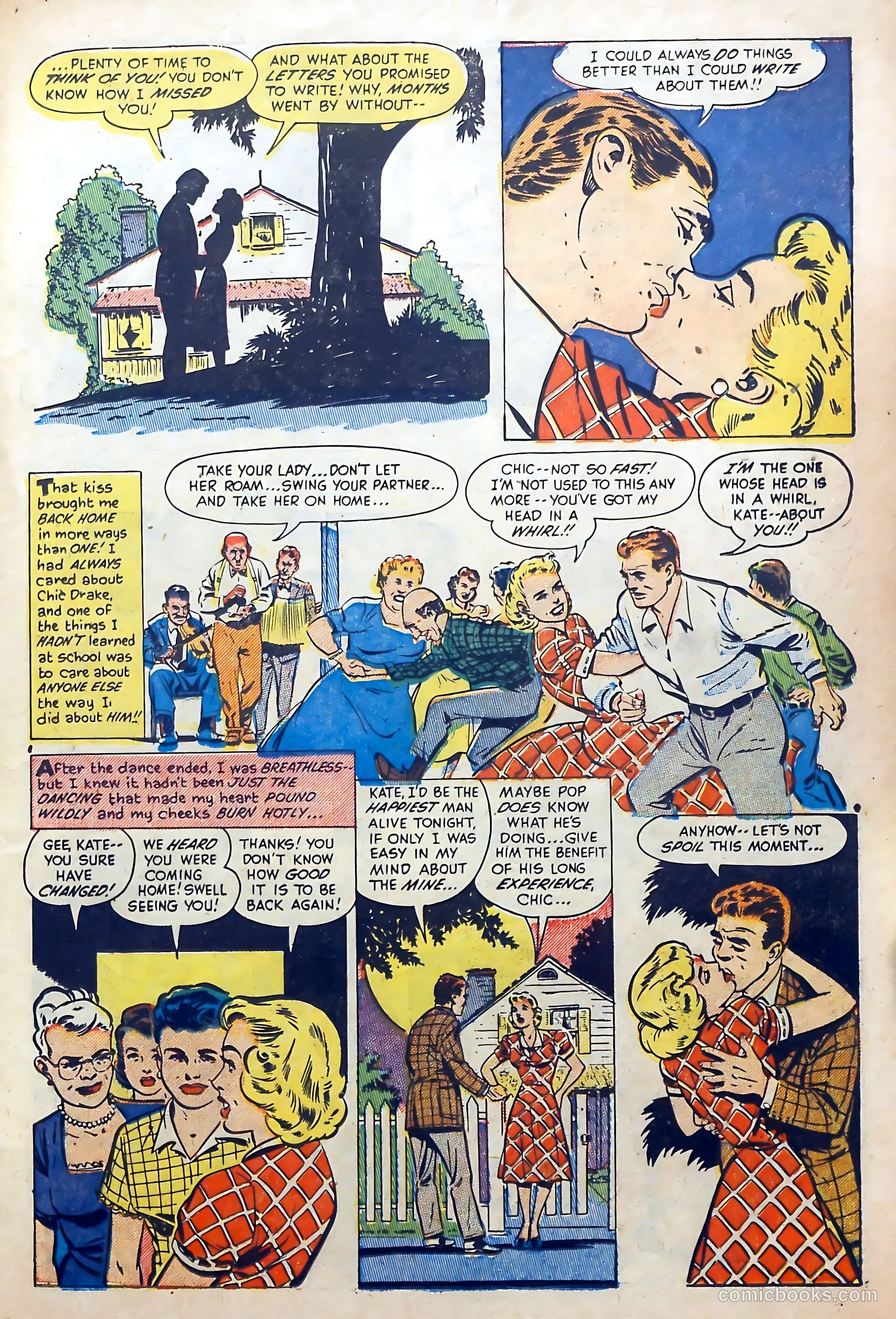First Love Illustrated #34 (1955) — page 23 of 36