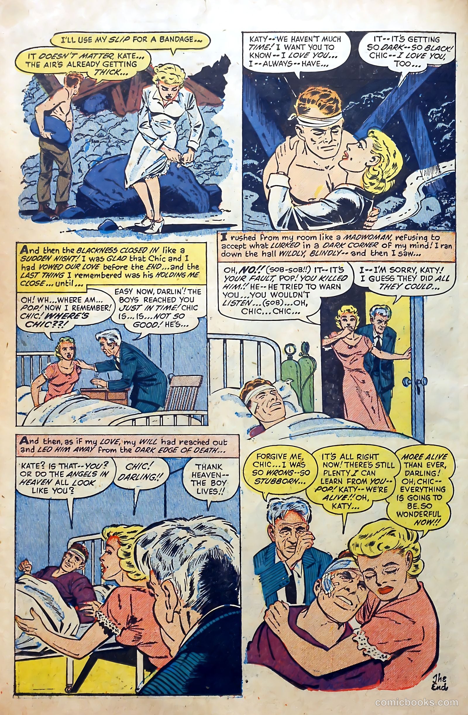 First Love Illustrated #34 (1955) — page 26 of 36