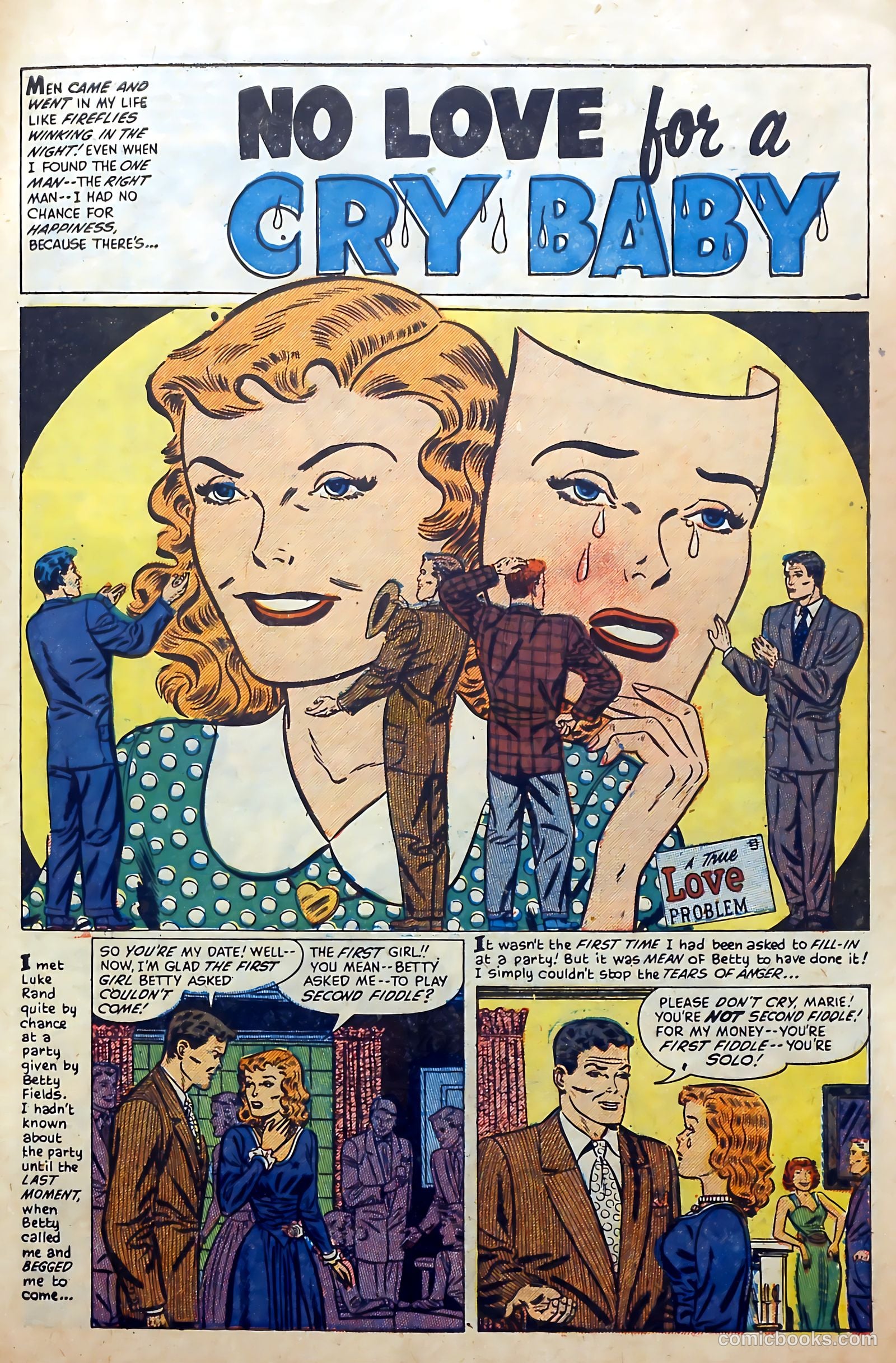 First Love Illustrated #34 (1955) — page 27 of 36