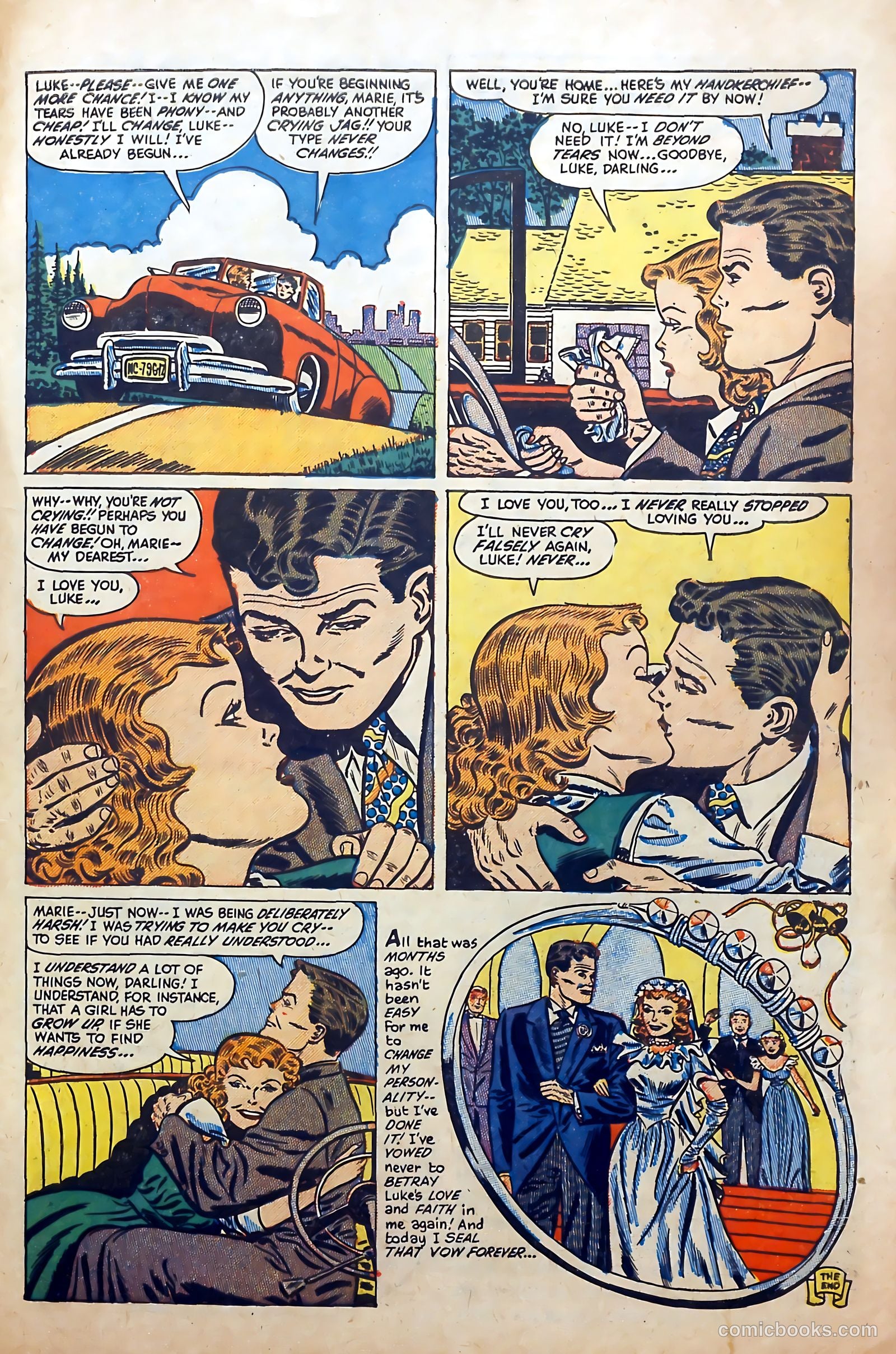 First Love Illustrated #34 (1955) — page 31 of 36