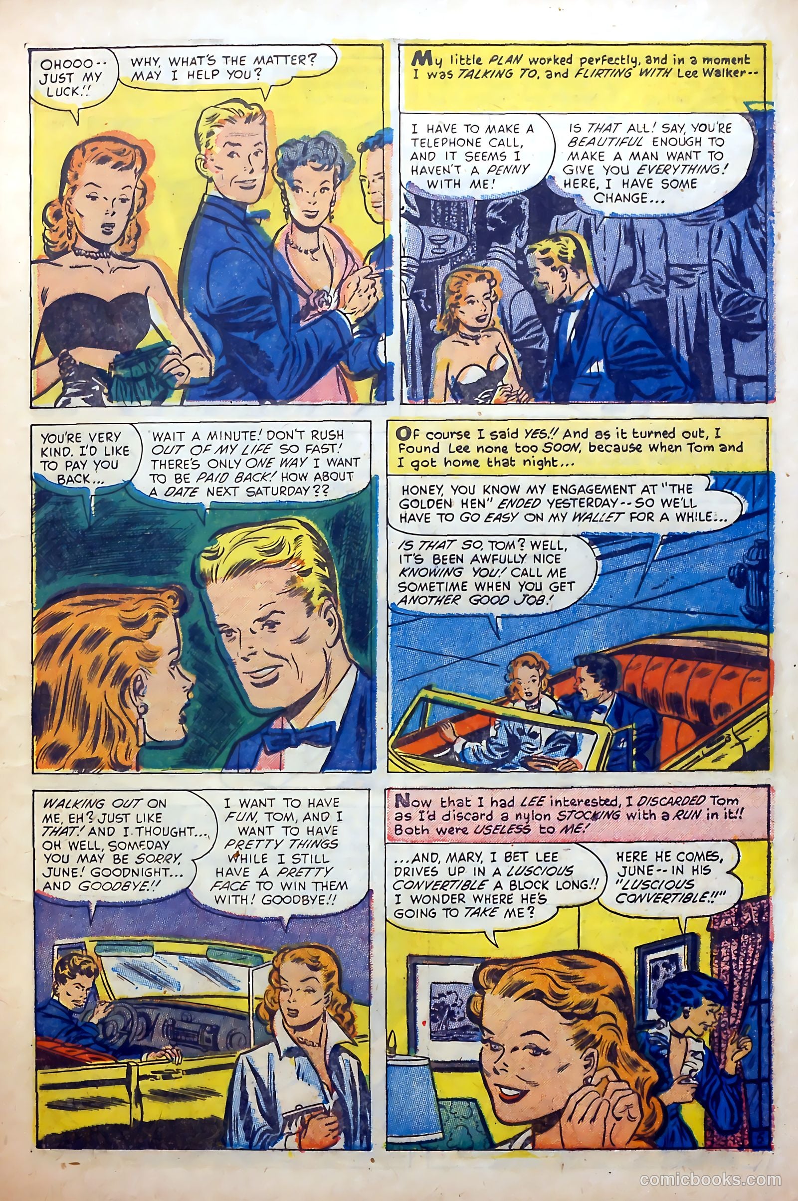 Love Illustrated #35 (1955) — page 9 of 36