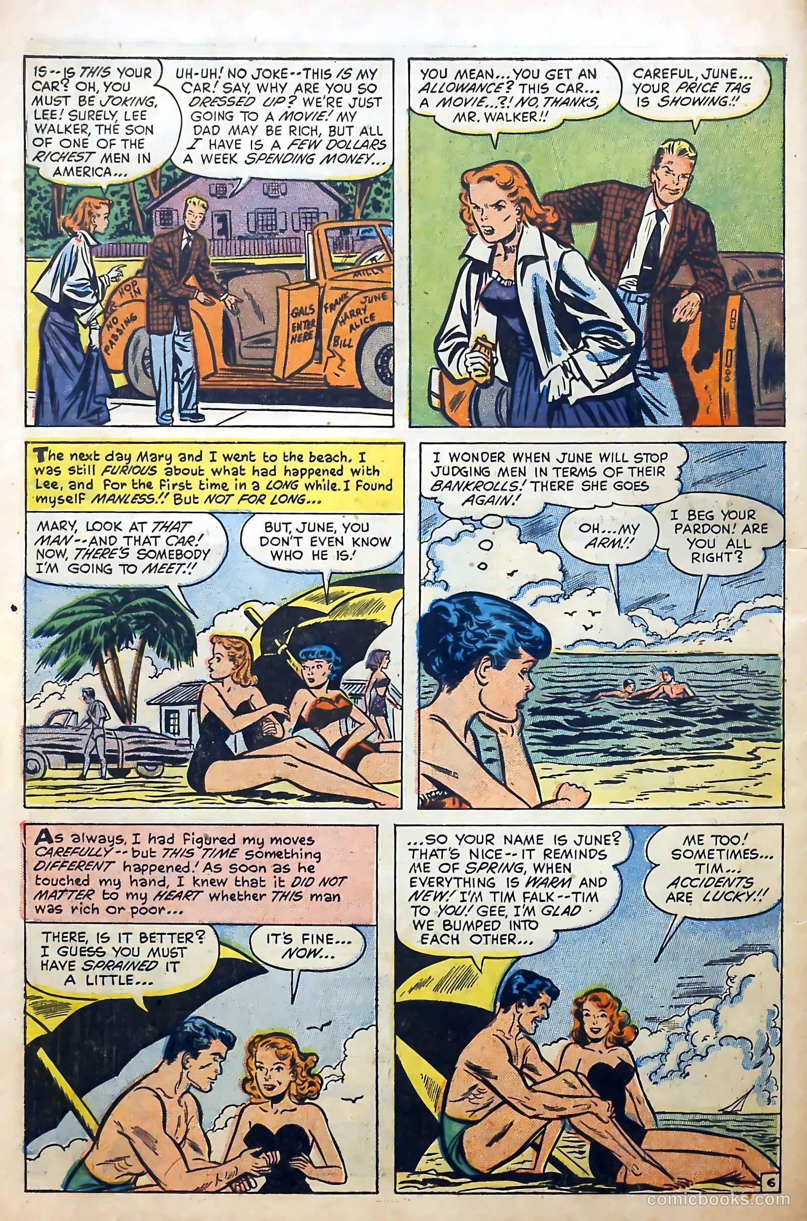 Love Illustrated #35 (1955) — page 10 of 36