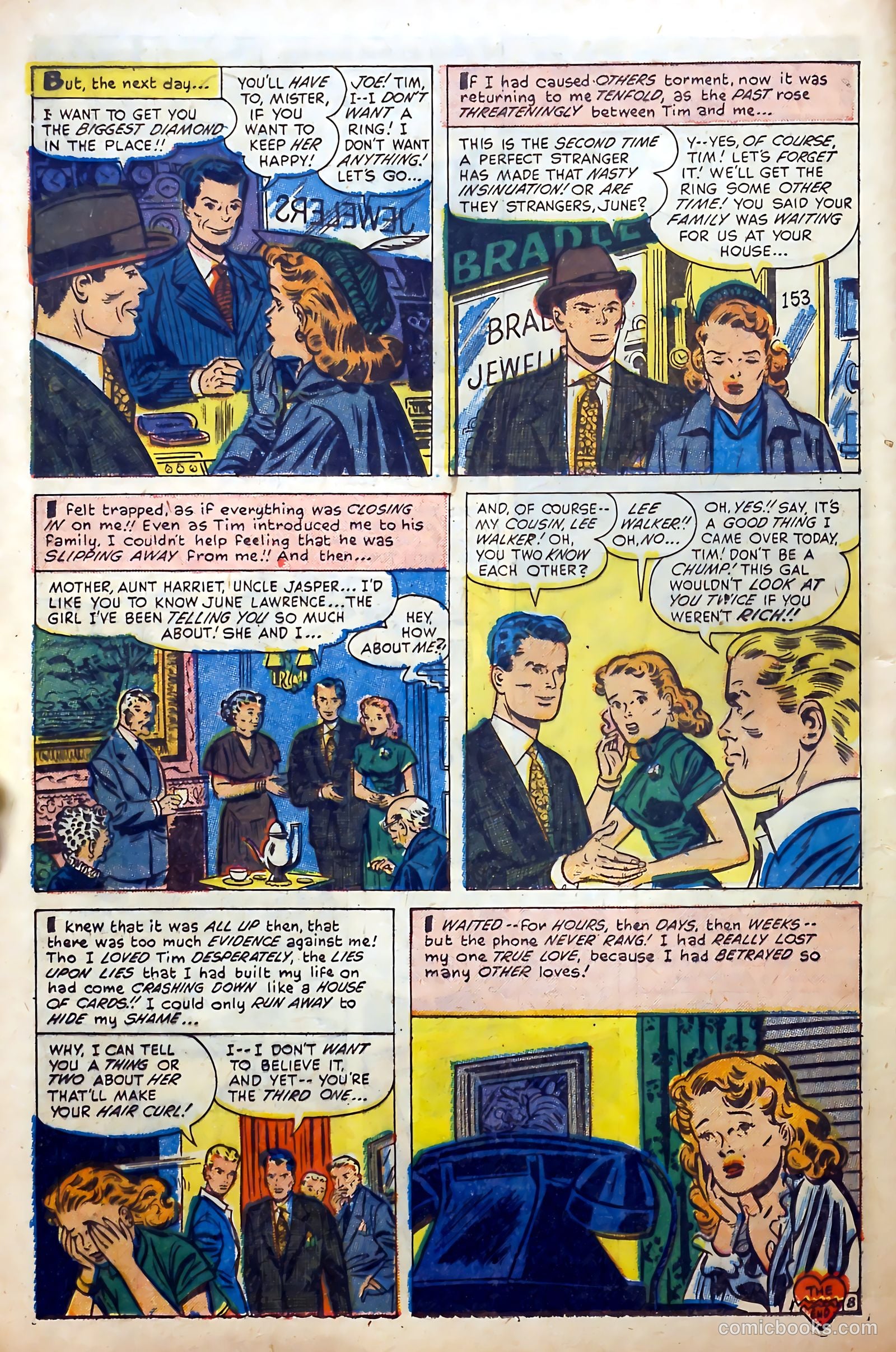 Love Illustrated #35 (1955) — page 12 of 36