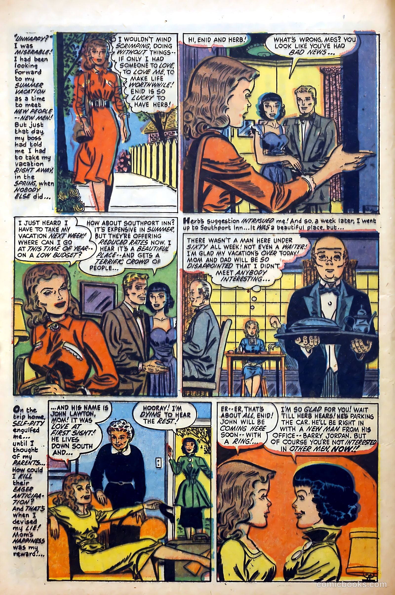 Love Illustrated #35 (1955) — page 14 of 36