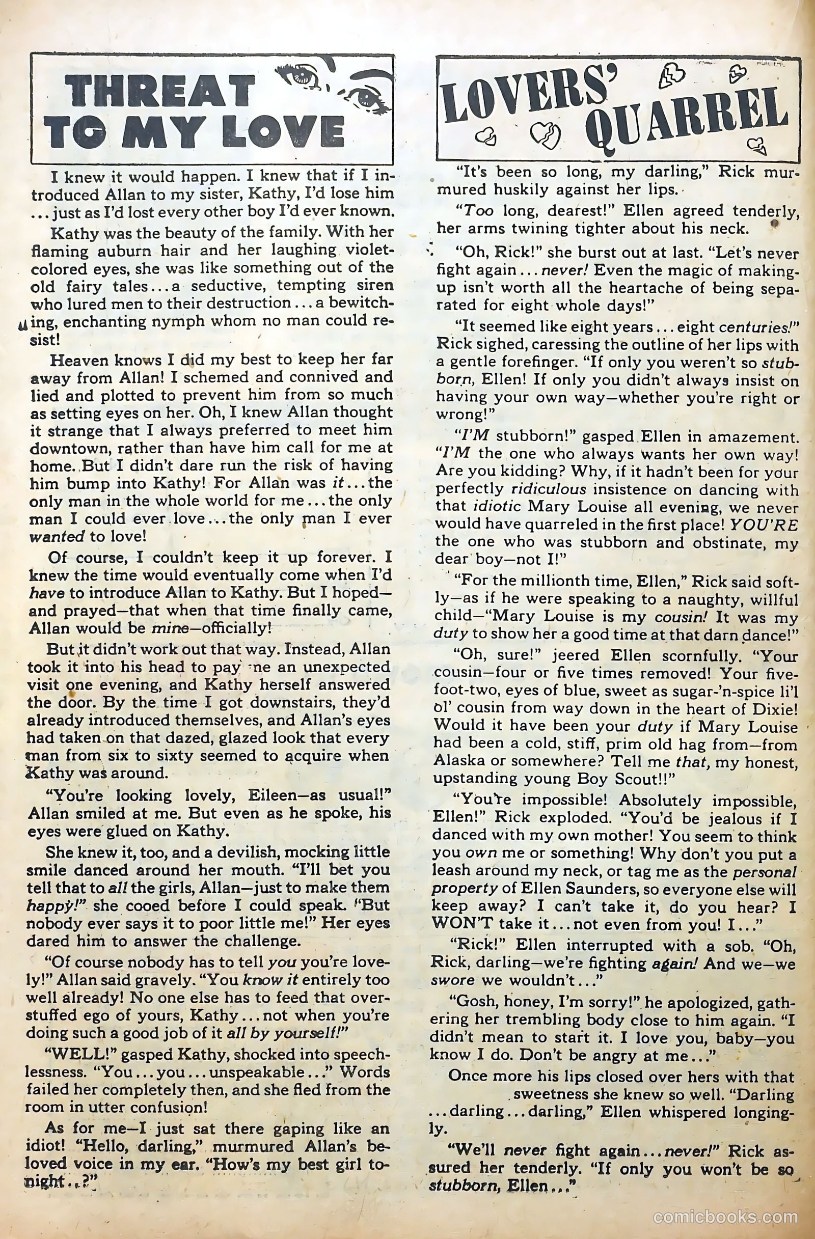 Love Illustrated #35 (1955) — page 18 of 36