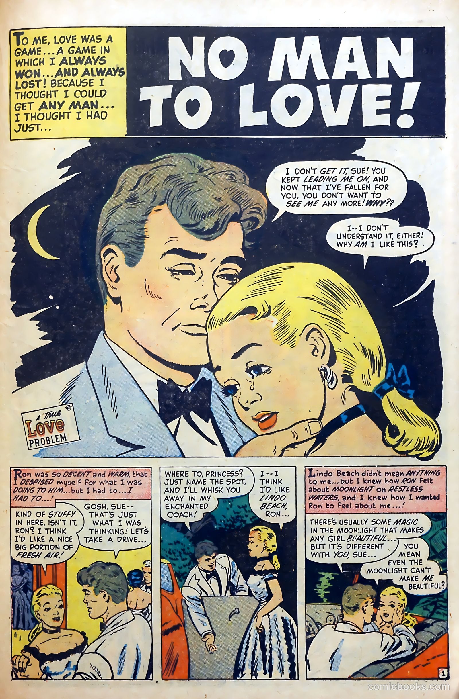 Love Illustrated #35 (1955) — page 21 of 36
