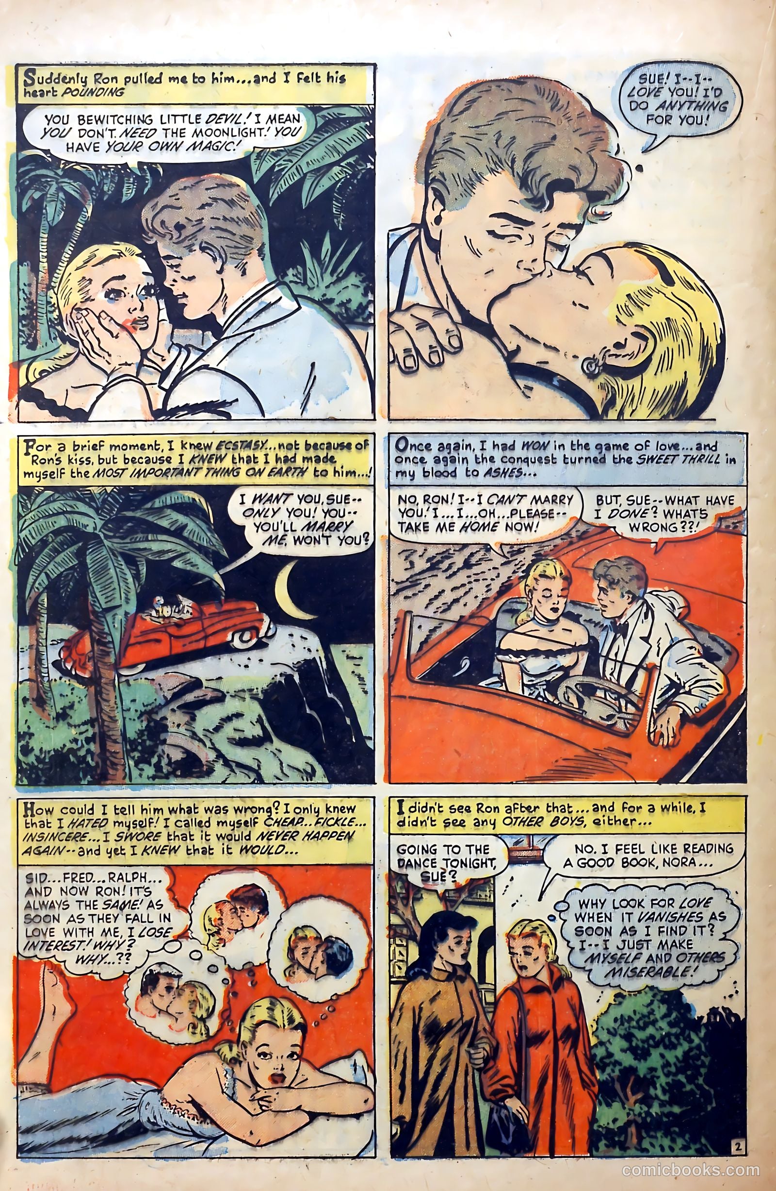 Love Illustrated #35 (1955) — page 22 of 36