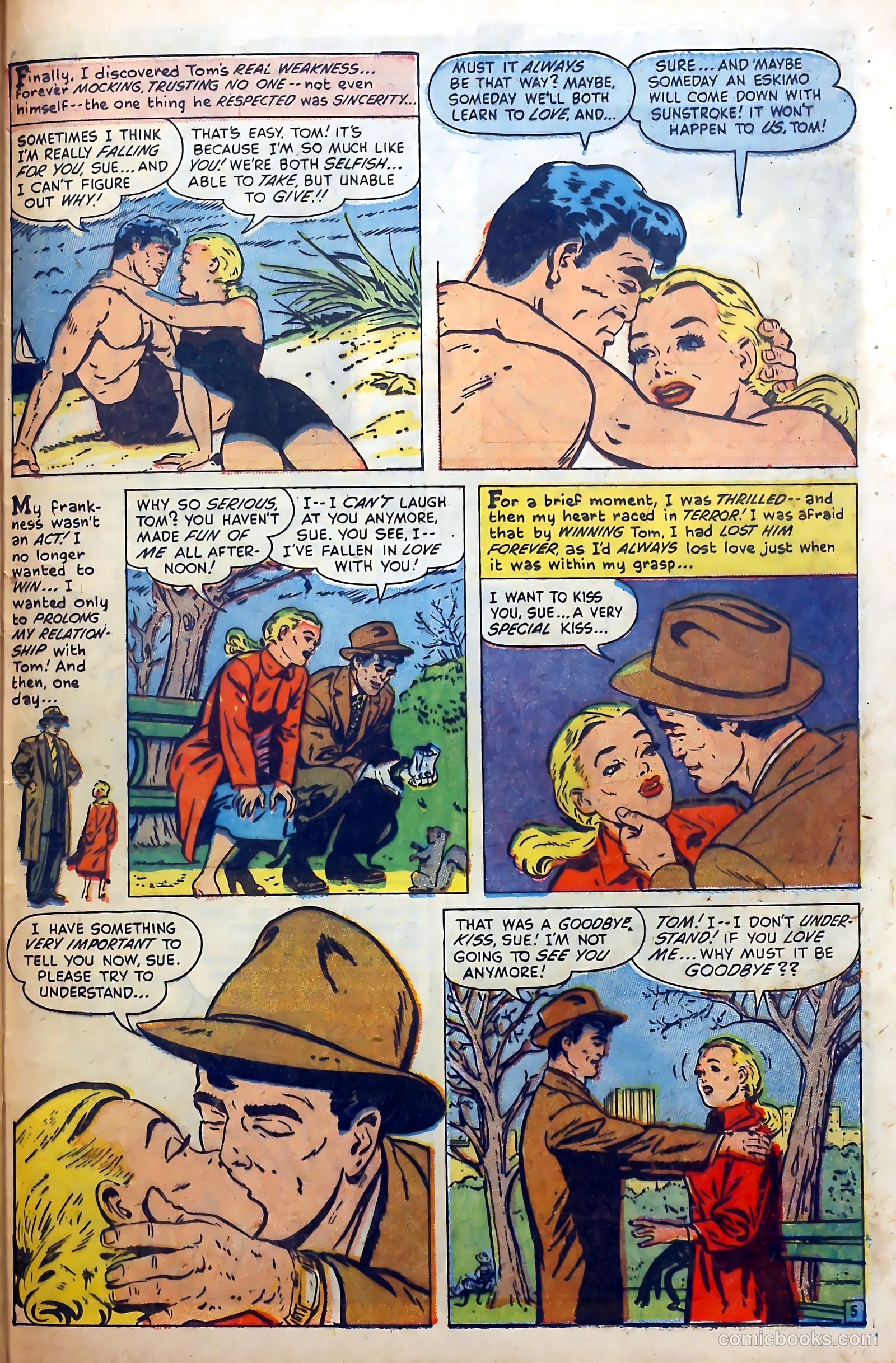 Love Illustrated #35 (1955) — page 25 of 36