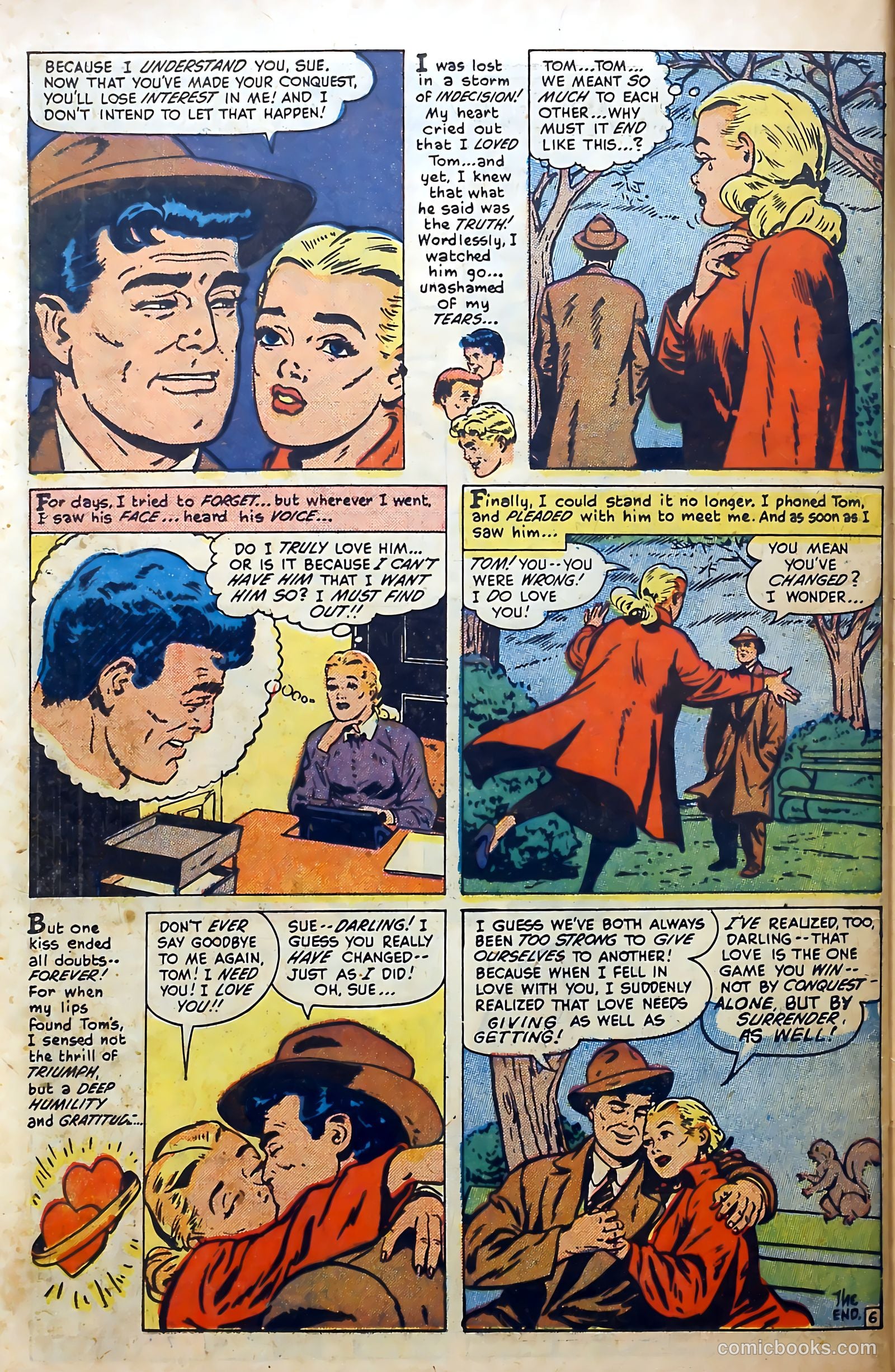 Love Illustrated #35 (1955) — page 26 of 36