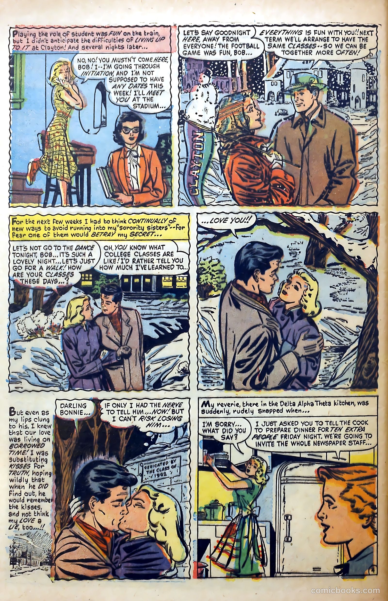 Love Illustrated #35 (1955) — page 30 of 36