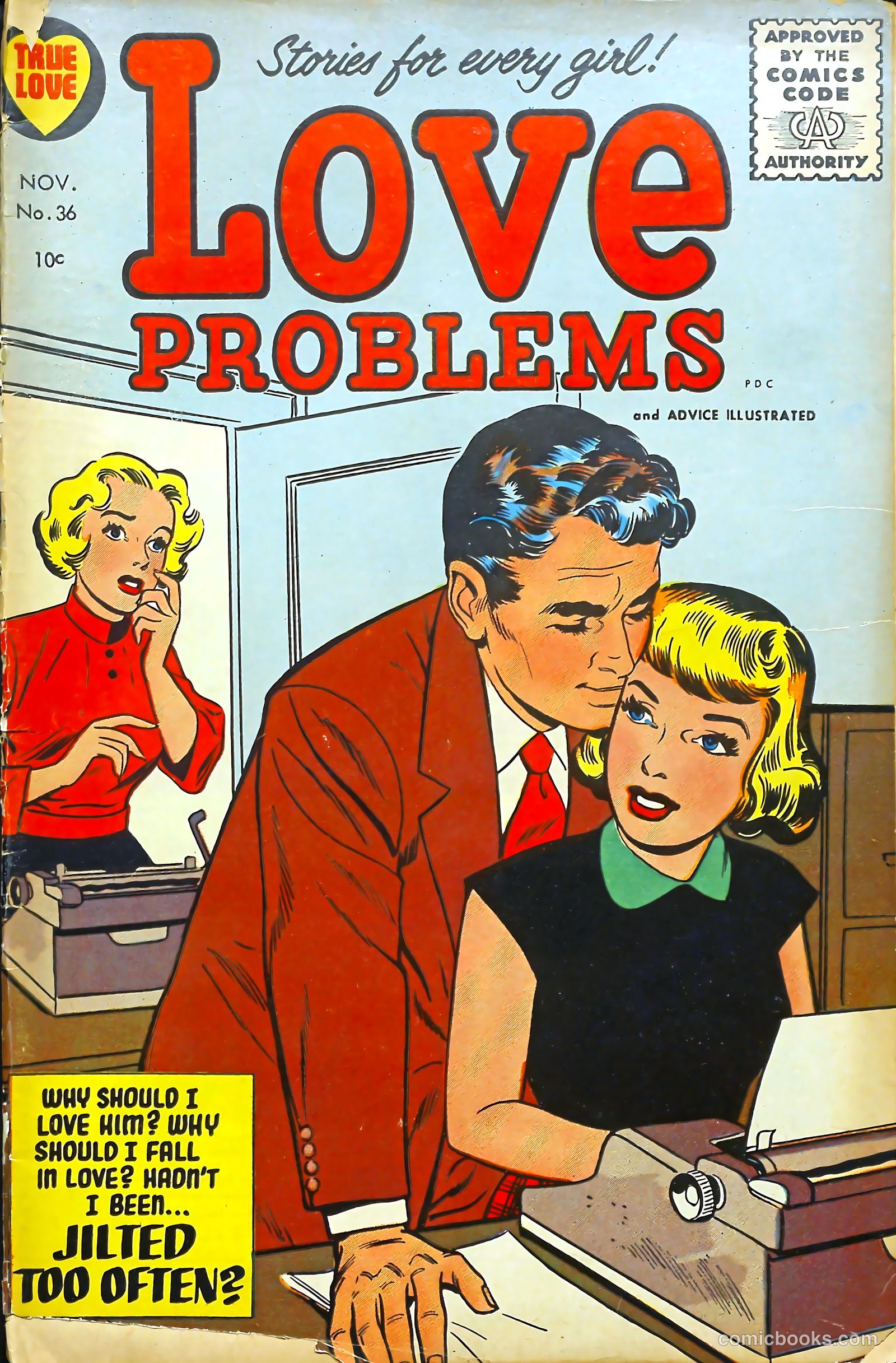 Love Illustrated #36 (1955) — page 2 of 37