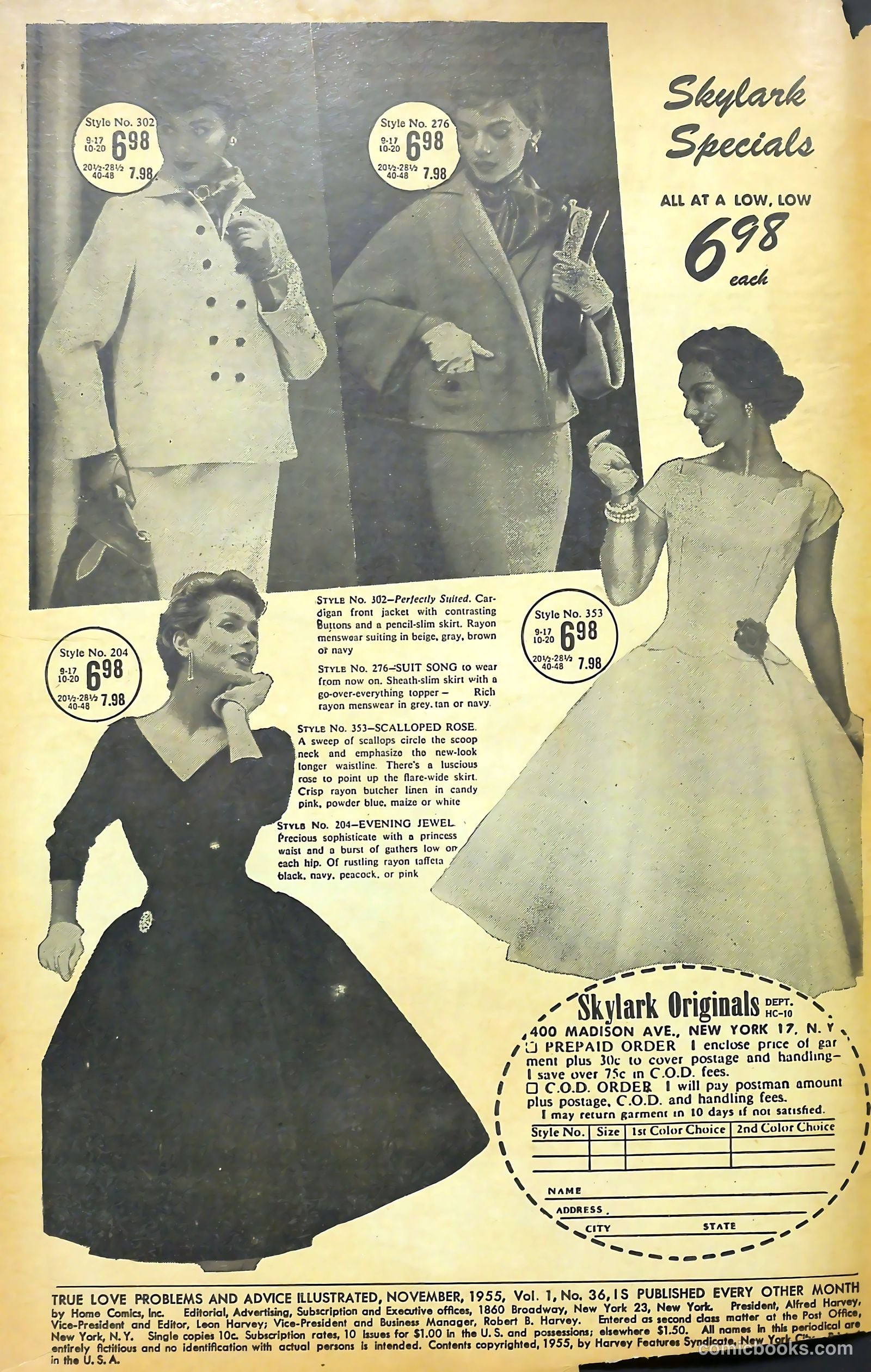Love Illustrated #36 (1955) — page 3 of 37
