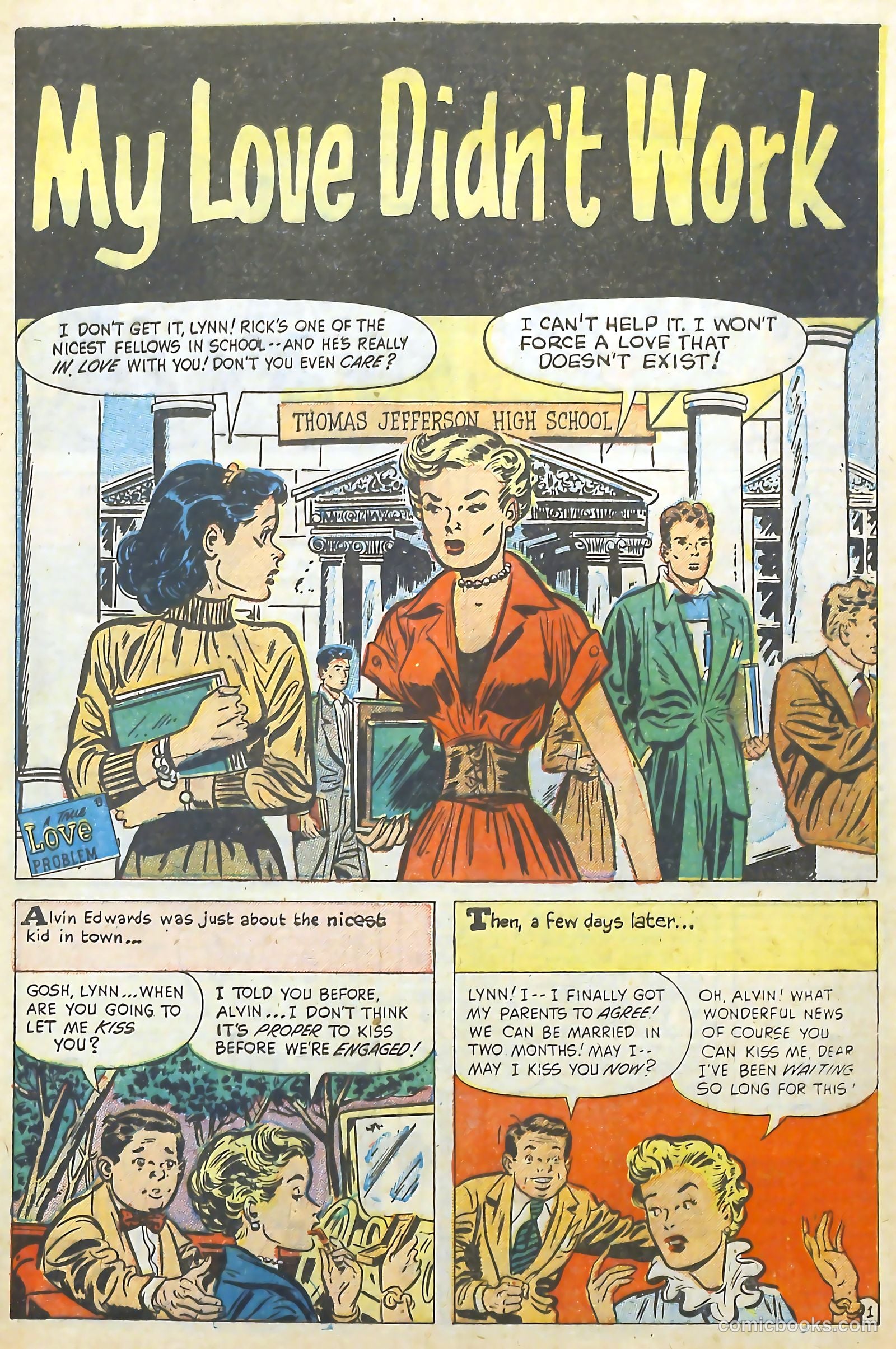 Love Illustrated #36 (1955) — page 6 of 37