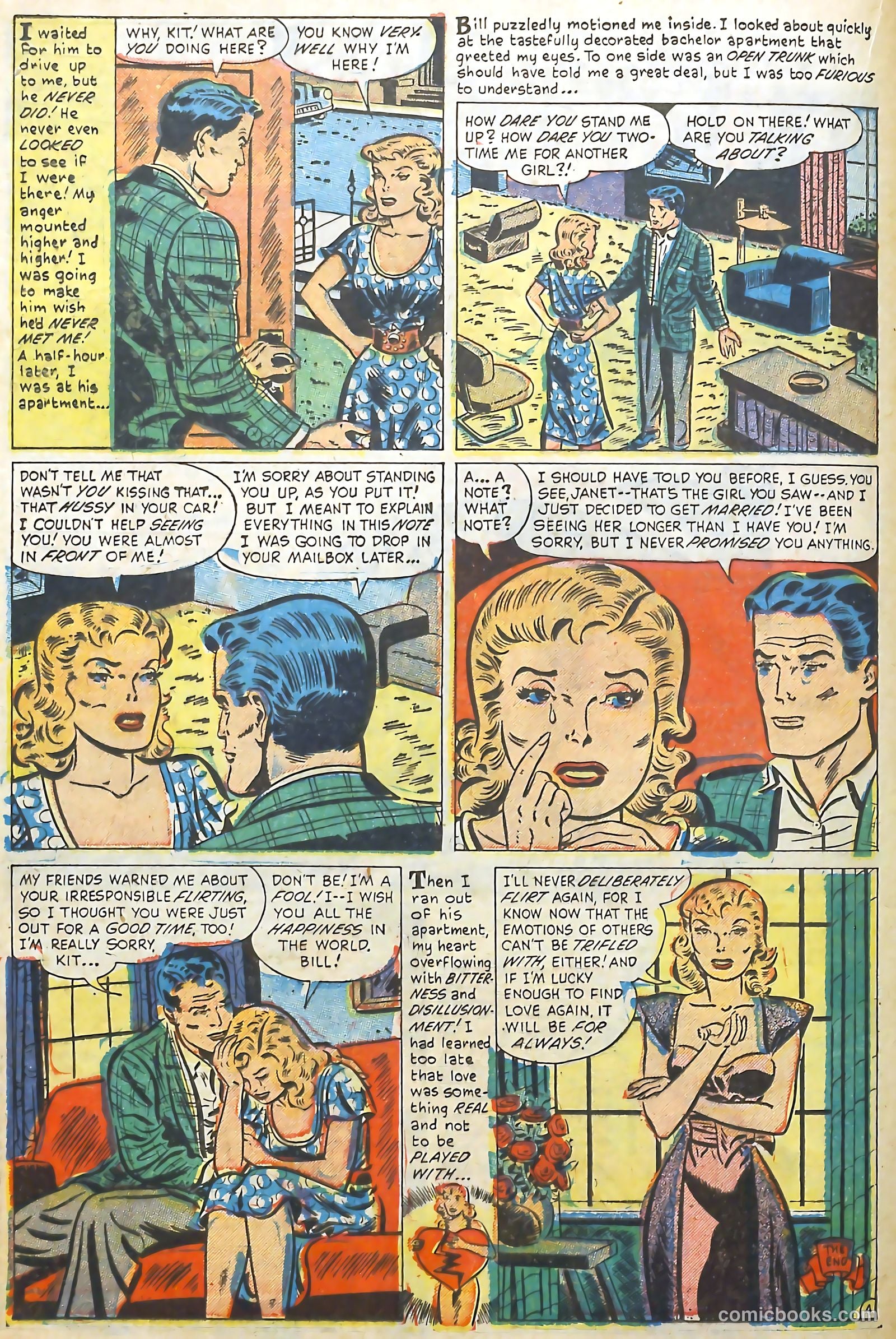 Love Illustrated #36 (1955) — page 17 of 37