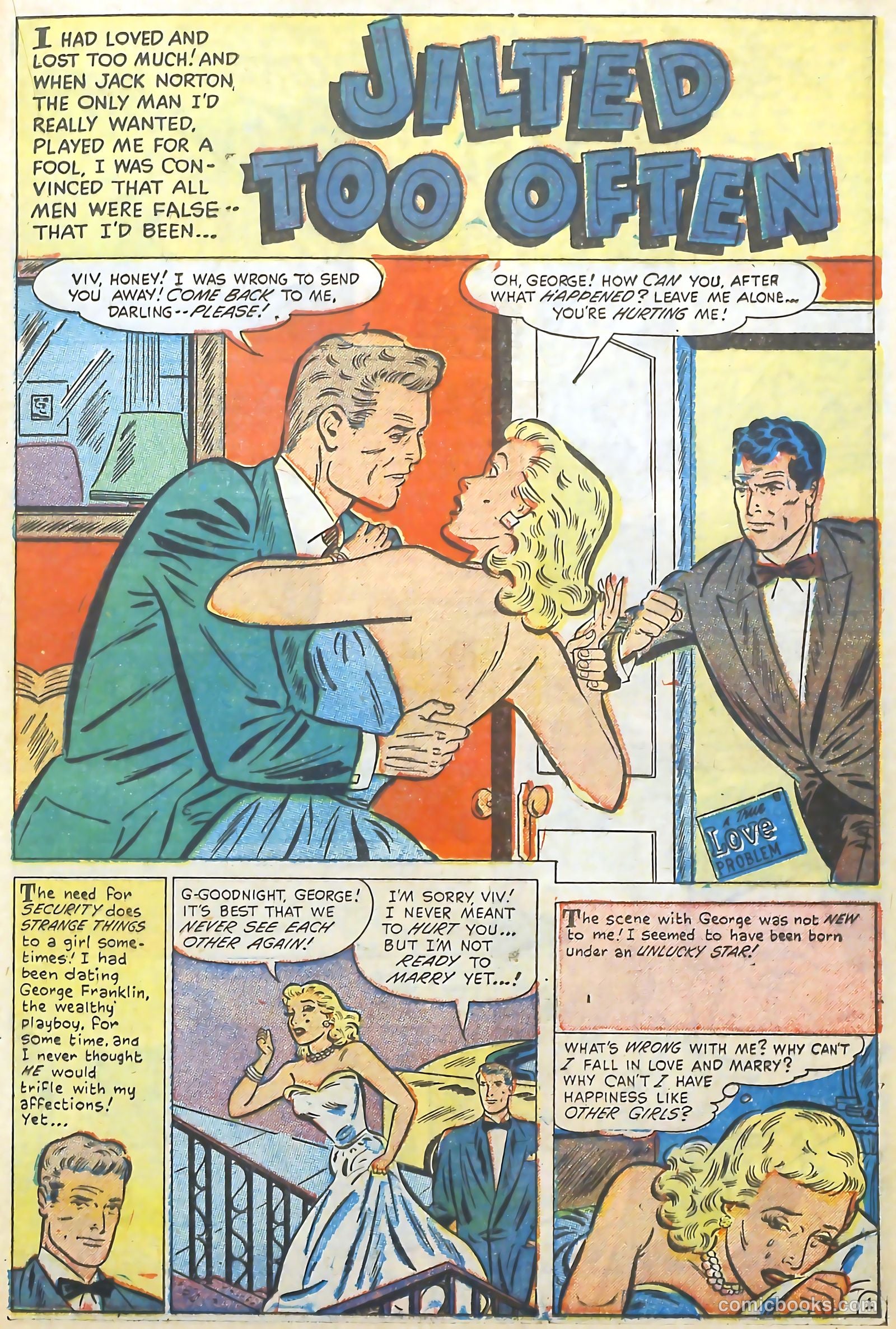 Love Illustrated #36 (1955) — page 22 of 37