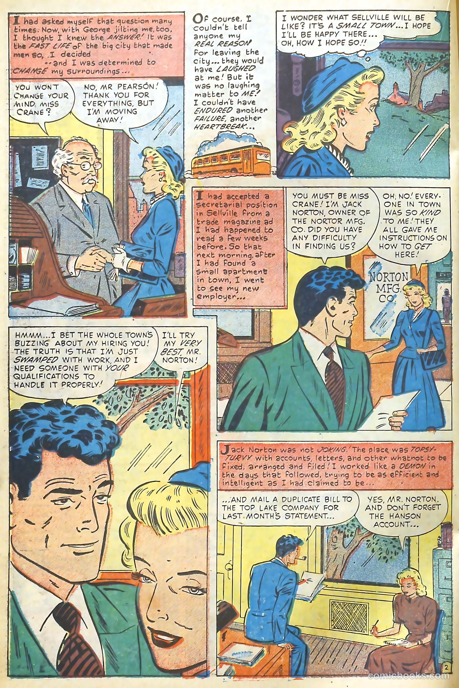 Love Illustrated #36 (1955) — page 23 of 37