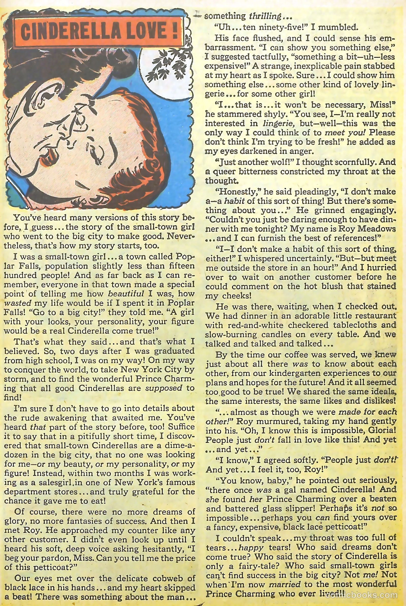 Love Illustrated #36 (1955) — page 28 of 37
