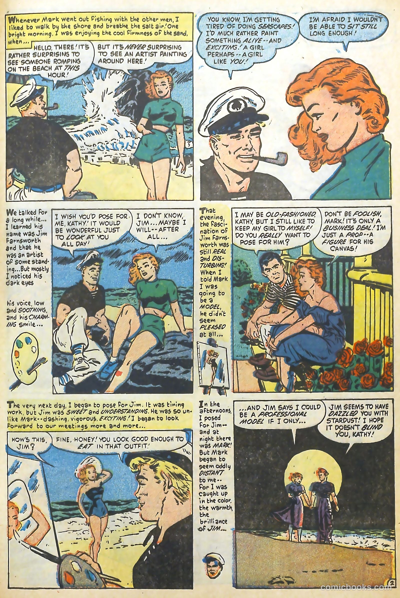 Love Illustrated #36 (1955) — page 30 of 37