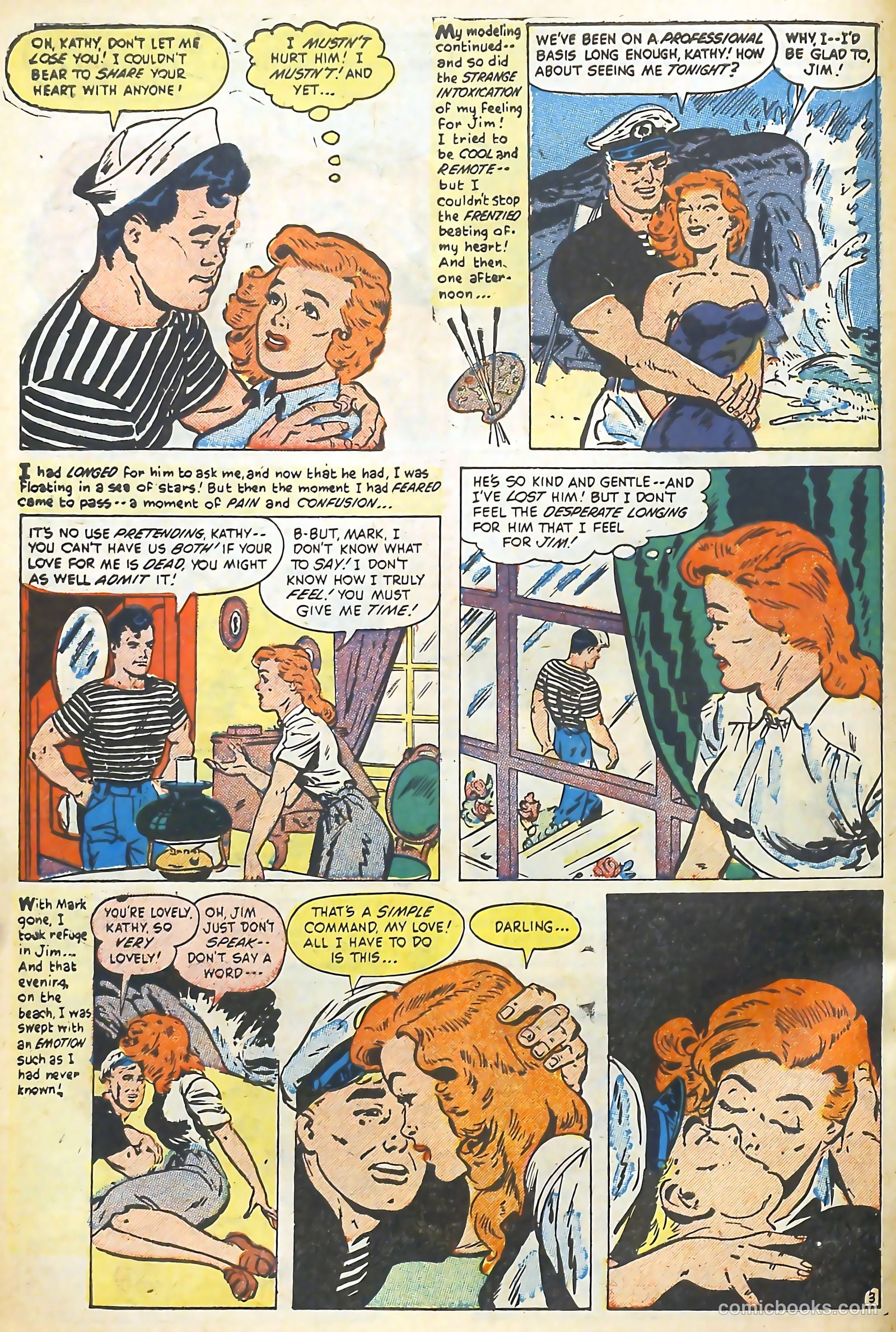 Love Illustrated #36 (1955) — page 31 of 37