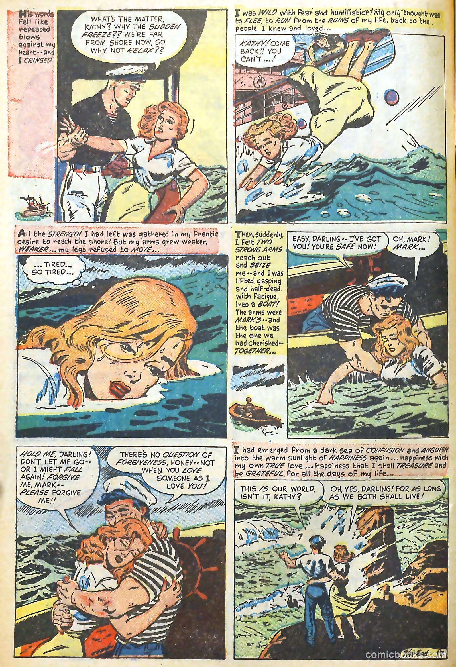 Love Illustrated #36 (1955) — page 33 of 37