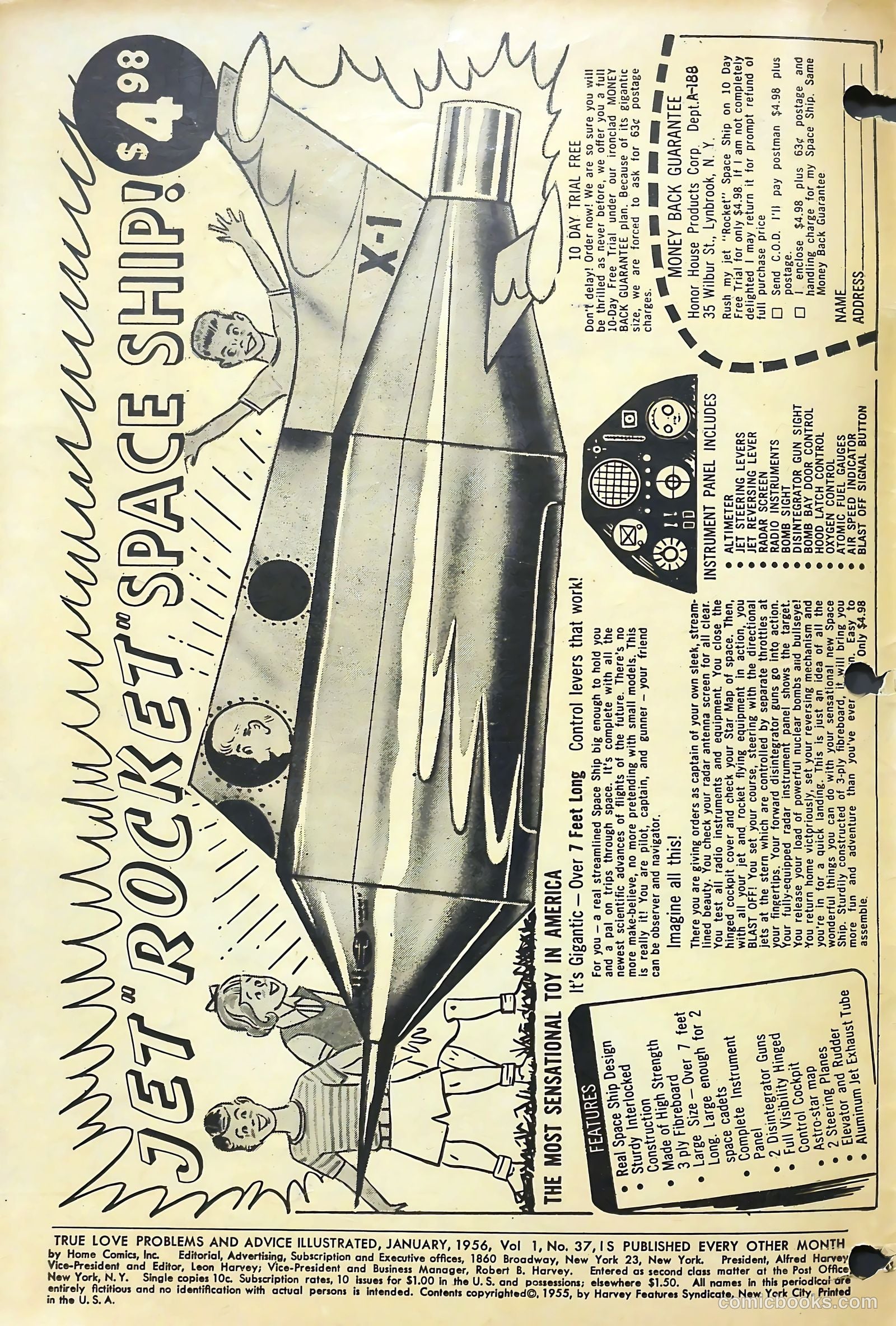 Love Illustrated #37 (1956) — page 3 of 37