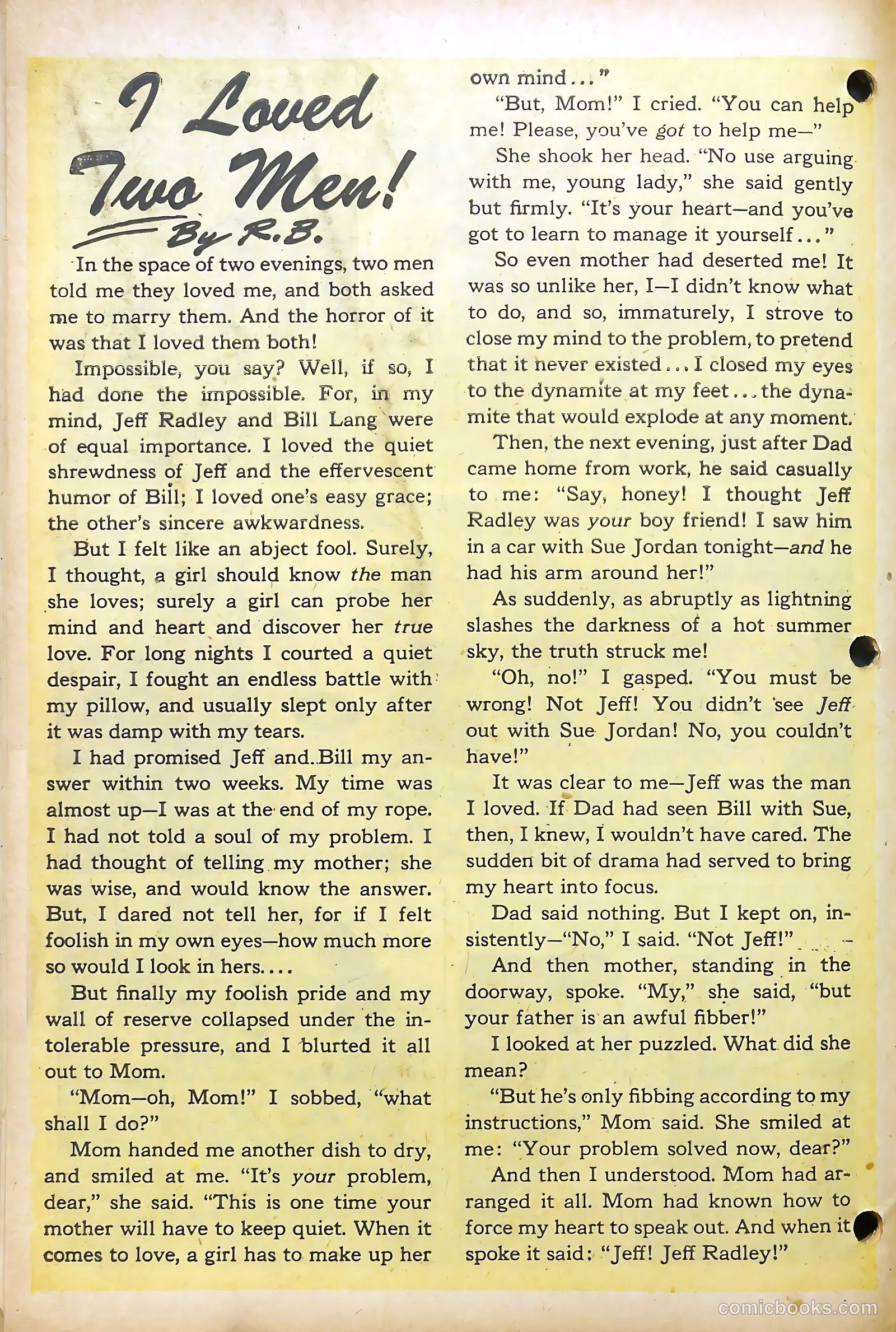 Love Illustrated #37 (1956) — page 11 of 37