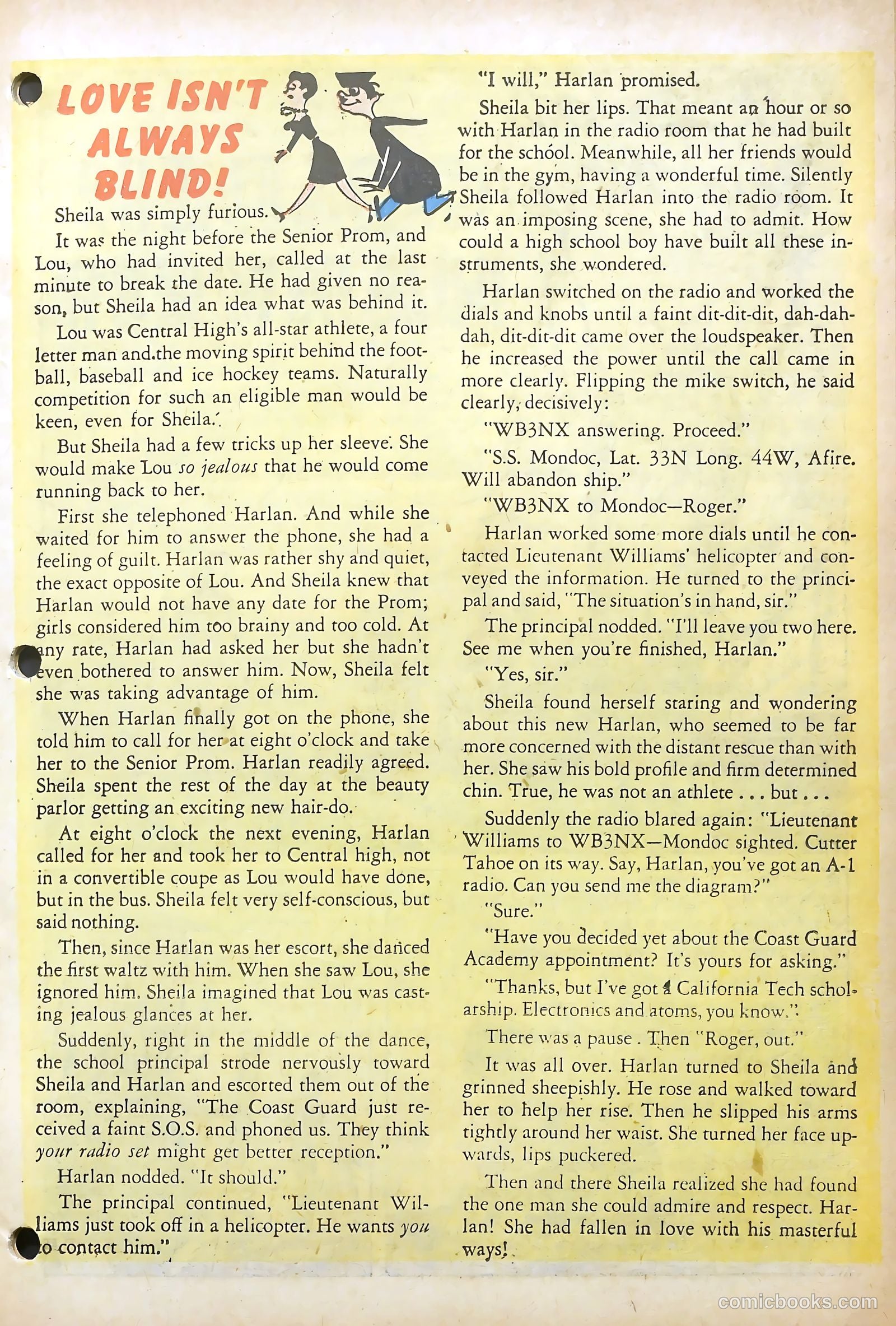 Love Illustrated #37 (1956) — page 12 of 37