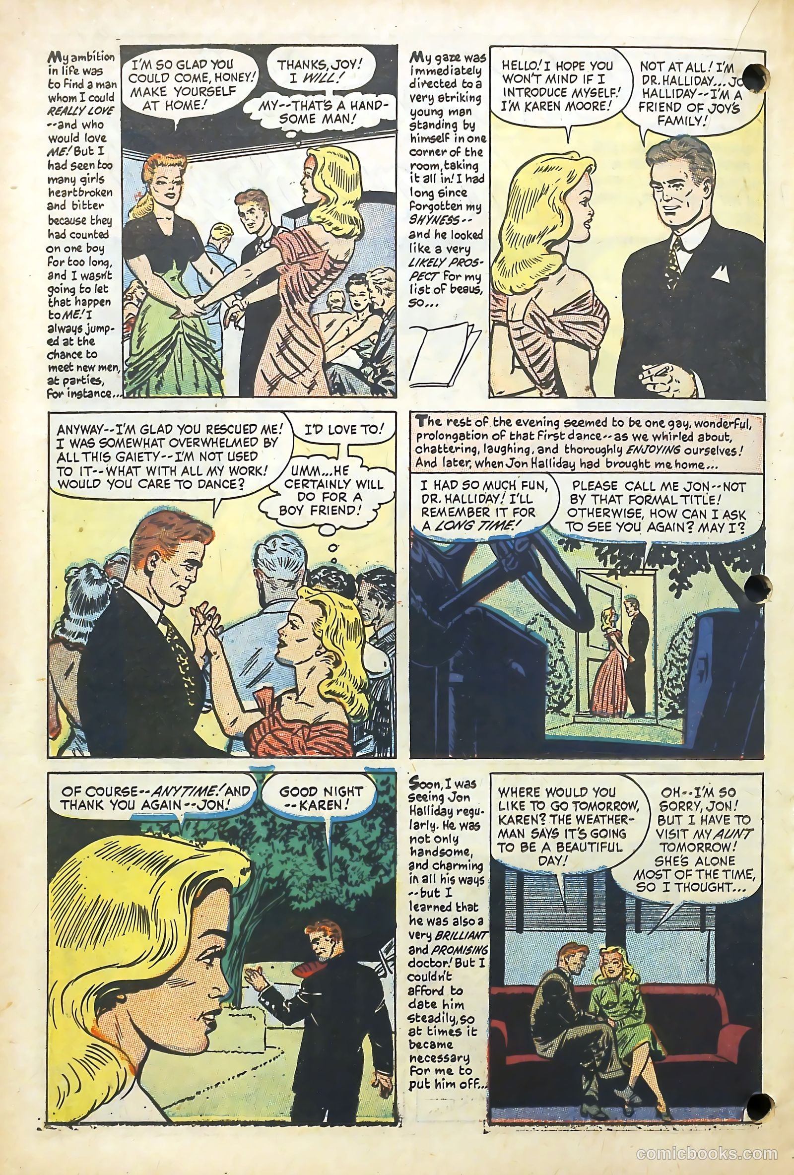 Love Illustrated #37 (1956) — page 23 of 37